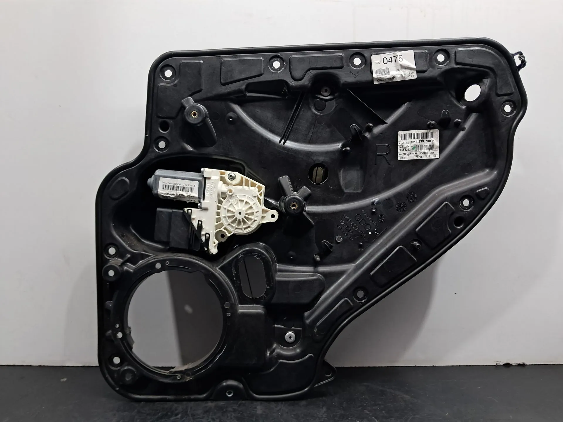 Right rear window regulator VOLKSWAGEN Golf VI (5K1)