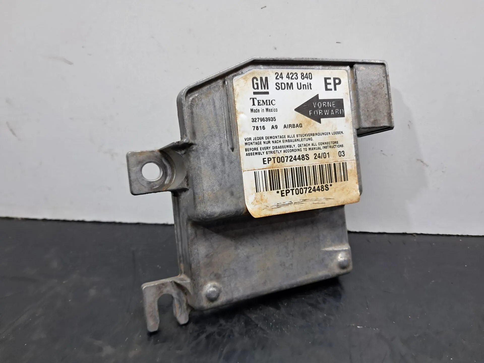 Centralina airbag OPEL Corsa C