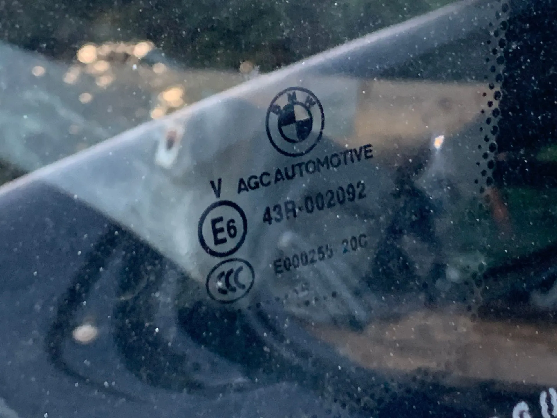 Vitre de custode arrière Droite BMW 4 Gran Coupe (F36) Imagem-1