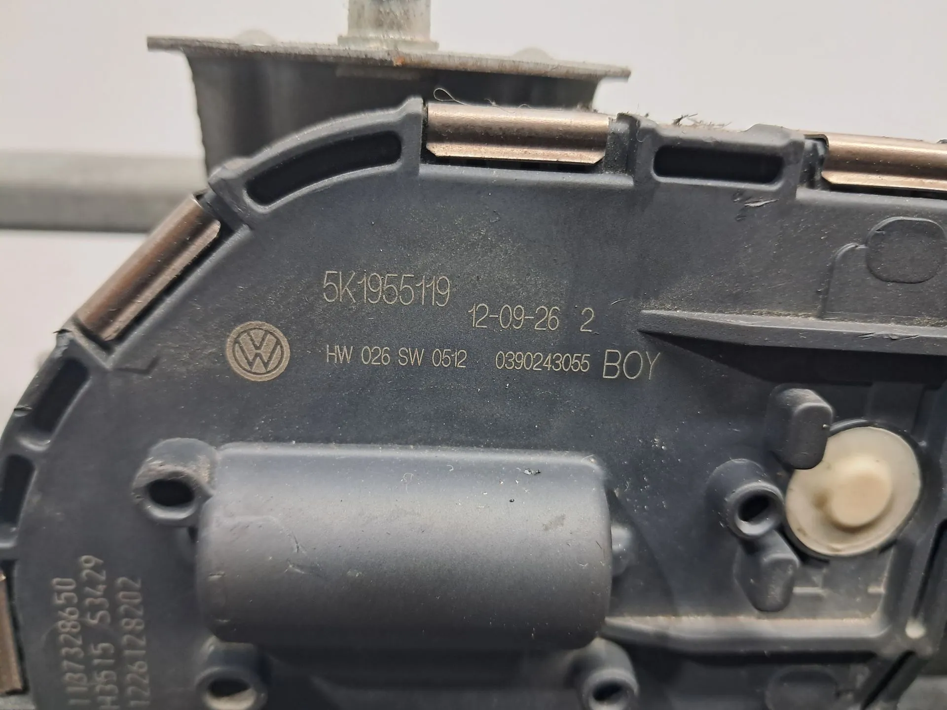Front Wiper Motor VOLKSWAGEN Golf VI (5K1) Imagem-6