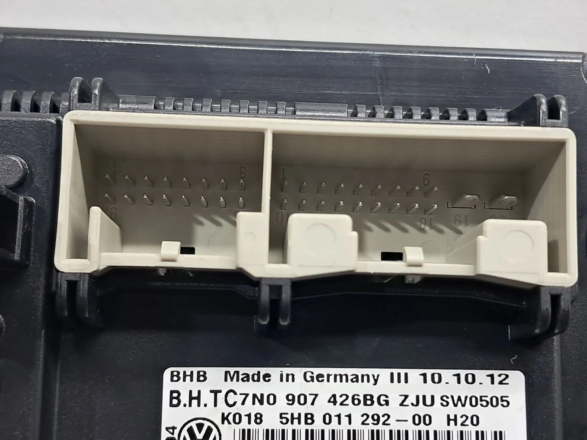 Climate control VOLKSWAGEN Golf VI (5K1) Imagem-4
