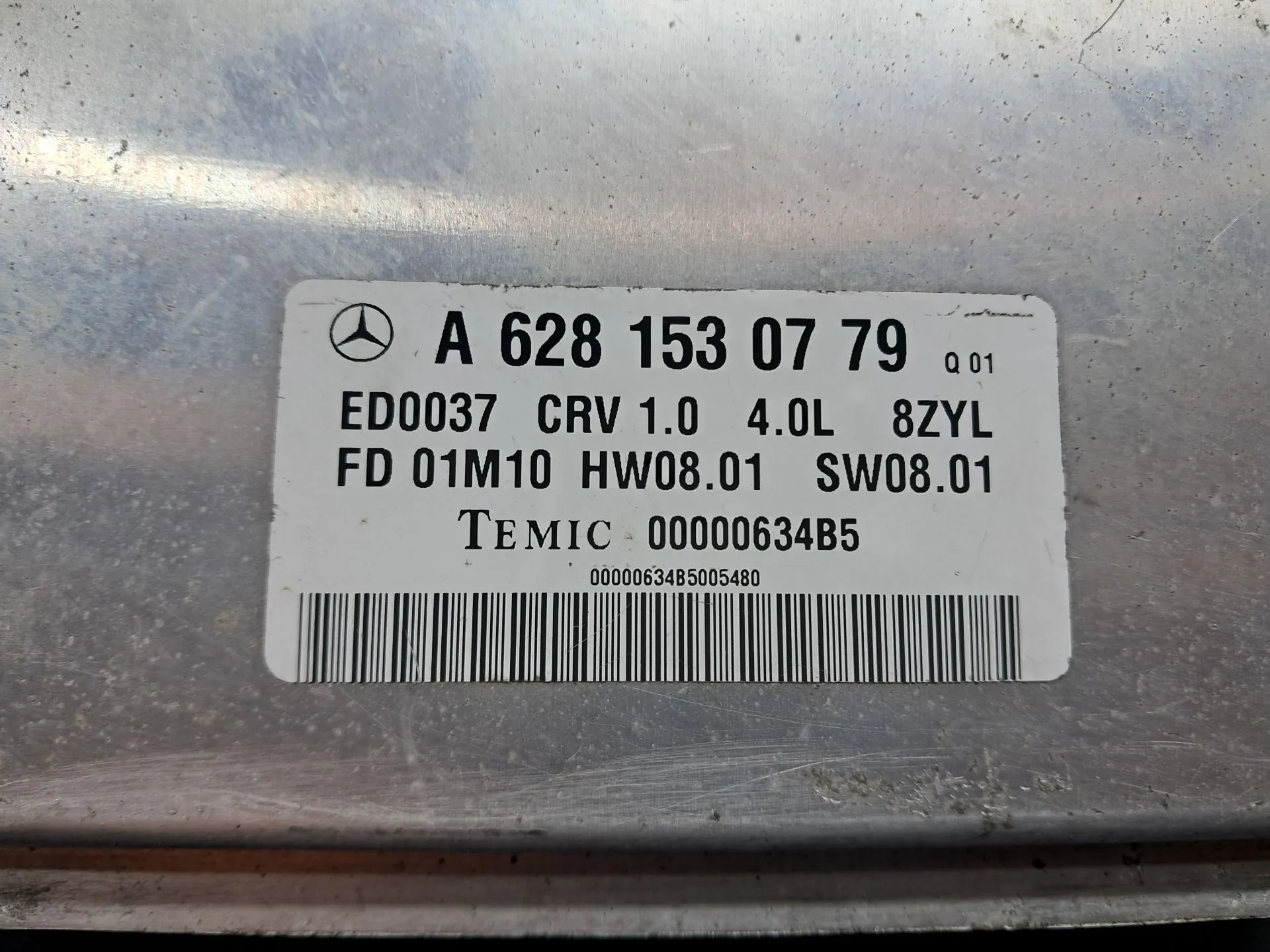 Centralina motor / ECU MERCEDES-BENZ Classe S (W220) Imagem-1