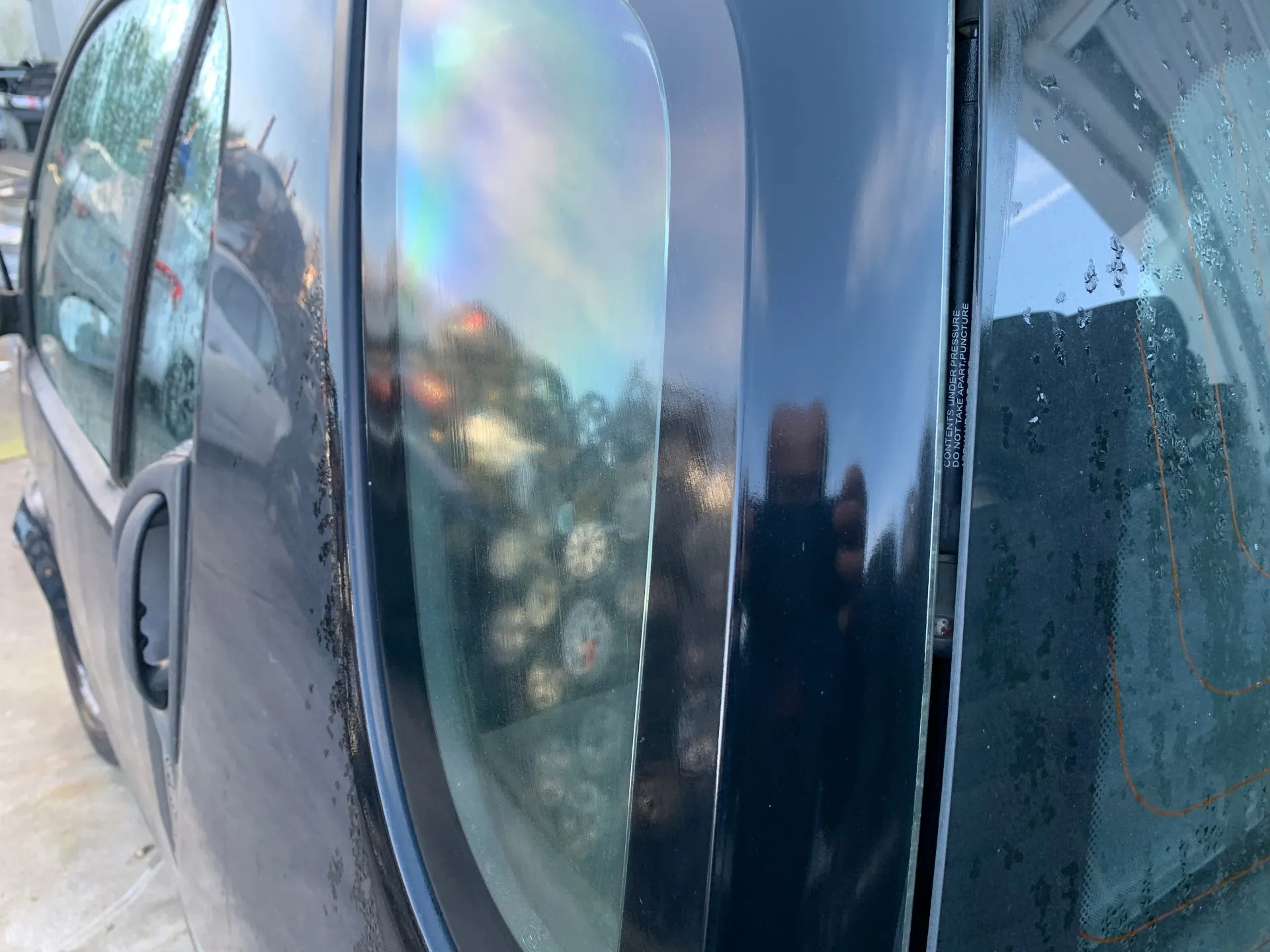 Left rear quarter glass SMART City-Coupé (450) Imagem-1