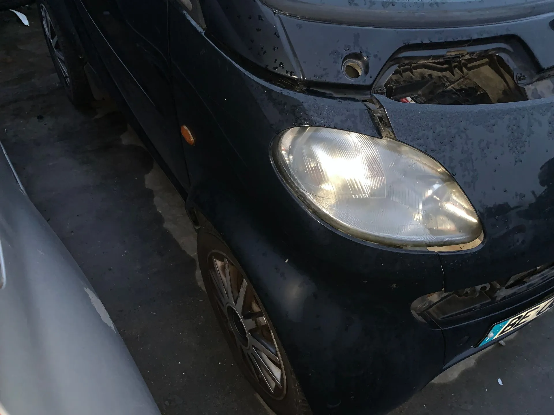 Guarda-lamas DT SMART City-Coupé (450) | 1998 - 2004