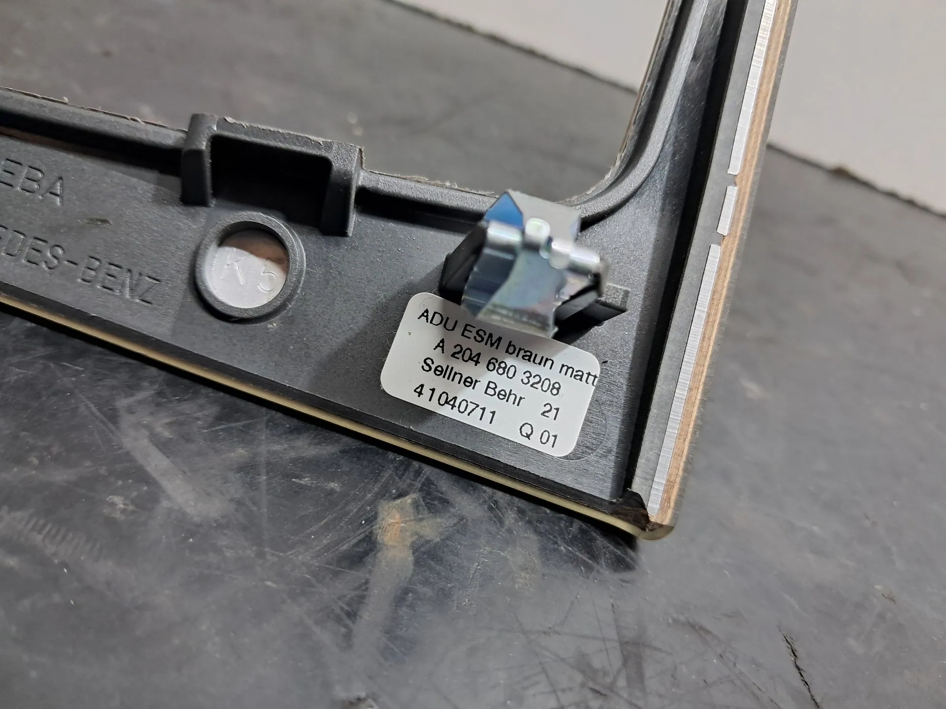 Aro seletor velocidades MERCEDES-BENZ Classe C (W204) Imagem-4