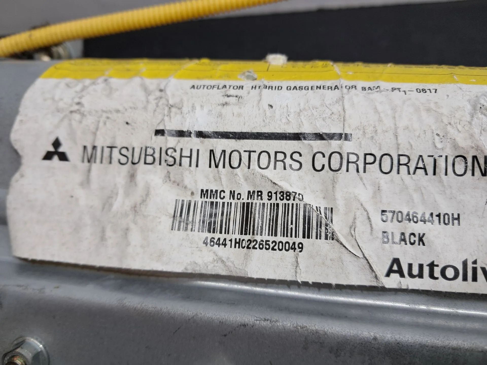Airbag passageiro MITSUBISHI Space Star Combi (DG_A) Imagem-4