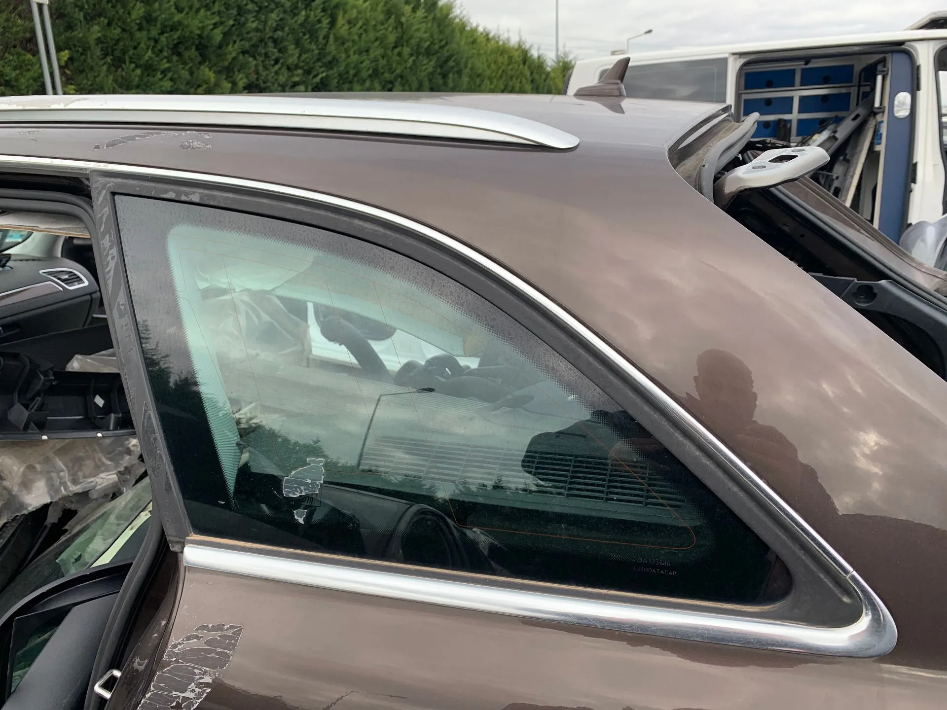 Left rear quarter glass AUDI A4 Avant (8K5, B8)