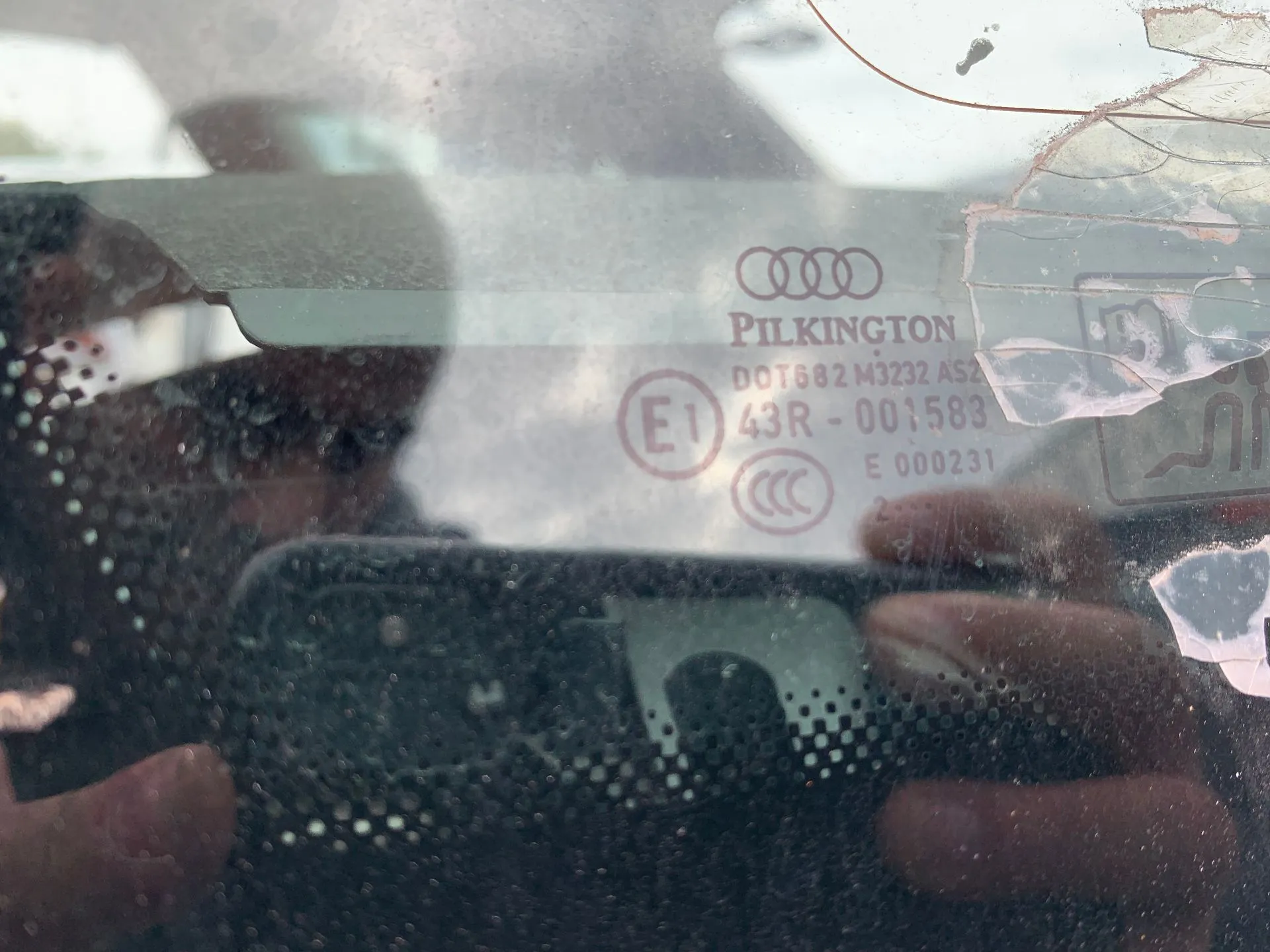 Vidro do painel trás esquerdo AUDI A4 Avant (8K5, B8) Imagem-2