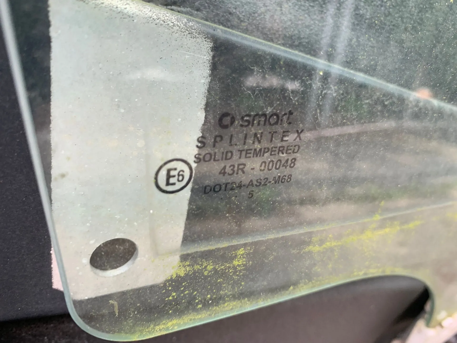 Vidro porta trás direito SMART ForFour (454) Imagem-1