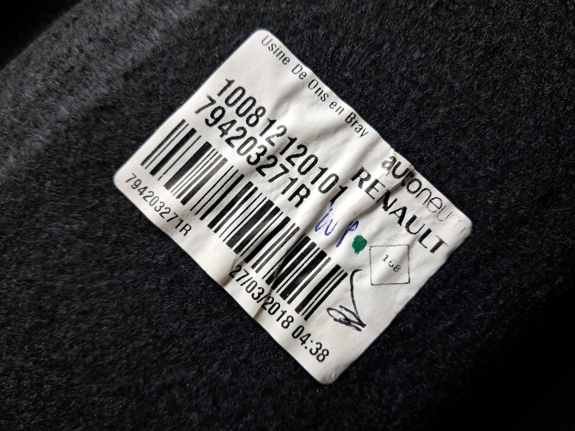 Chapeleira / tampo da mala RENAULT Zoe (BFM_) Imagem-5