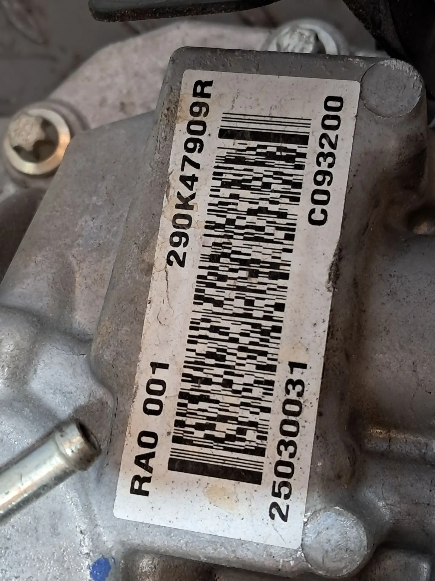 Boîte de vitesses automatique RENAULT Zoe (BFM_) Imagem-9