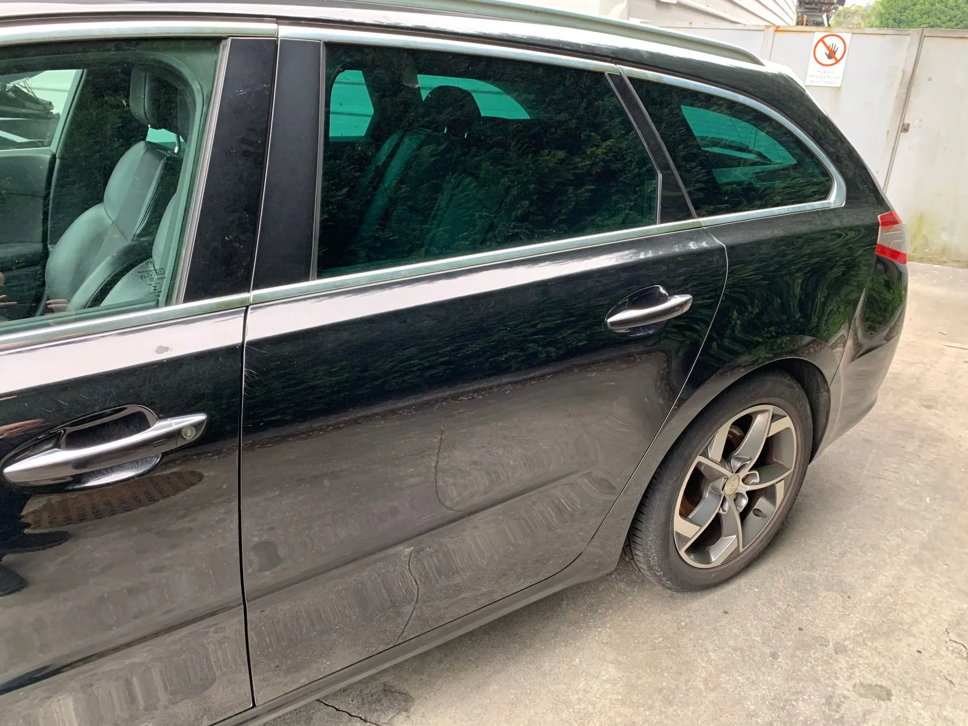 Protection De Seuil De Chargement Pour Peugeot 508 SW (2010-2014) – Acier Satiné CRONI