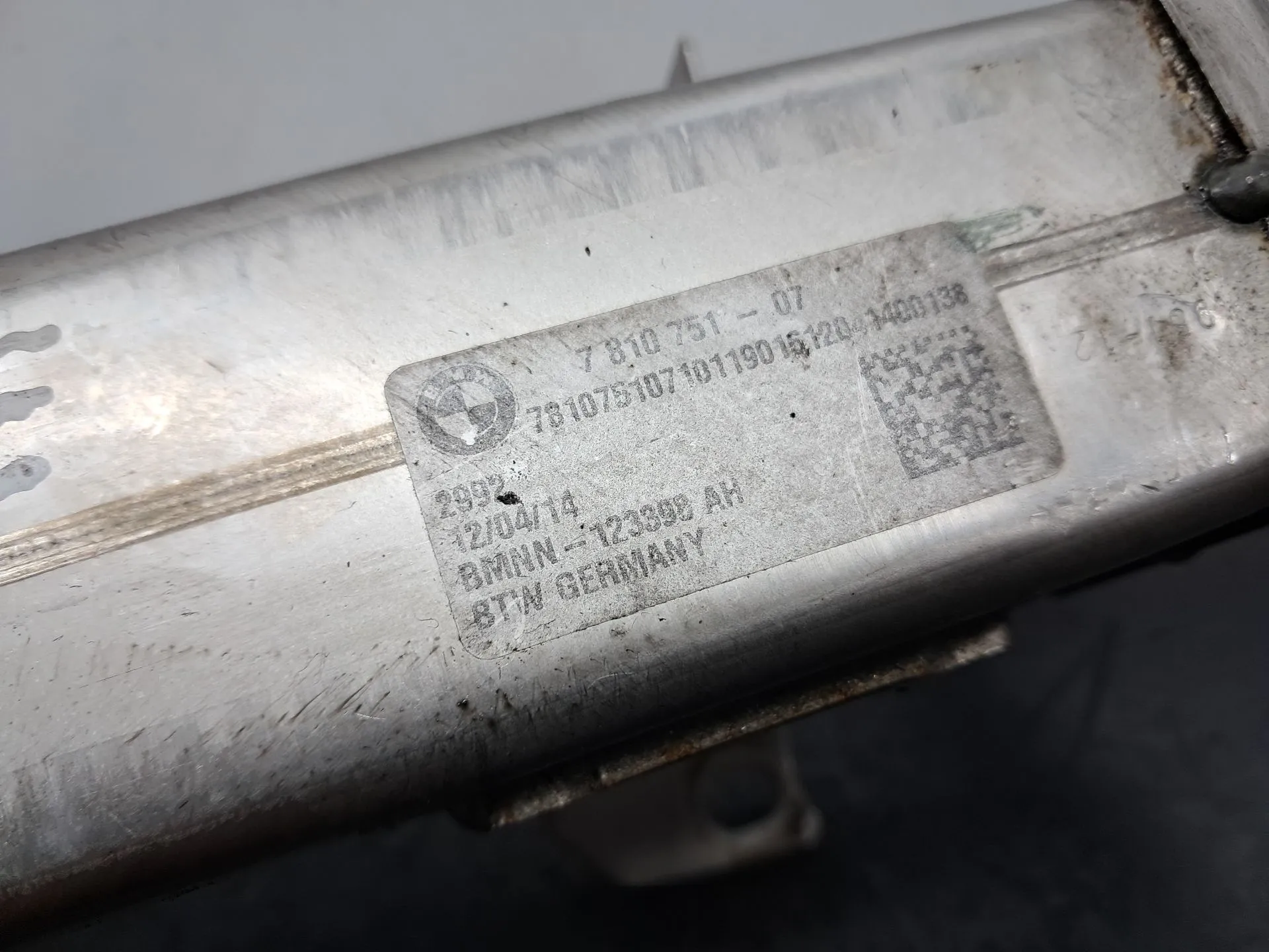 Radiador de gases / EGR BMW 3 Cabriolet (E93) Imagem-1