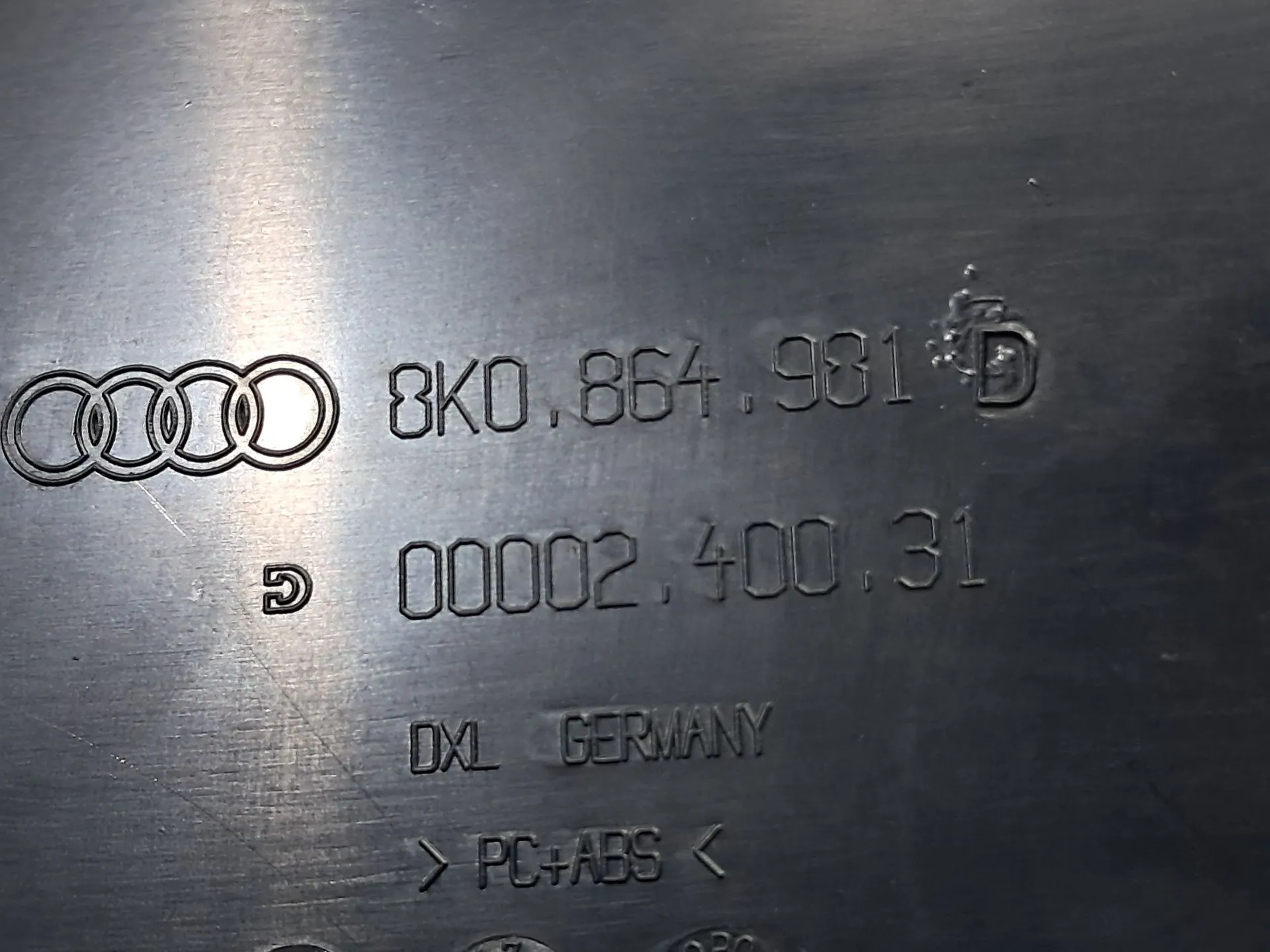 Porta luvas AUDI A4 Allroad (8KH, B8) Imagem-5