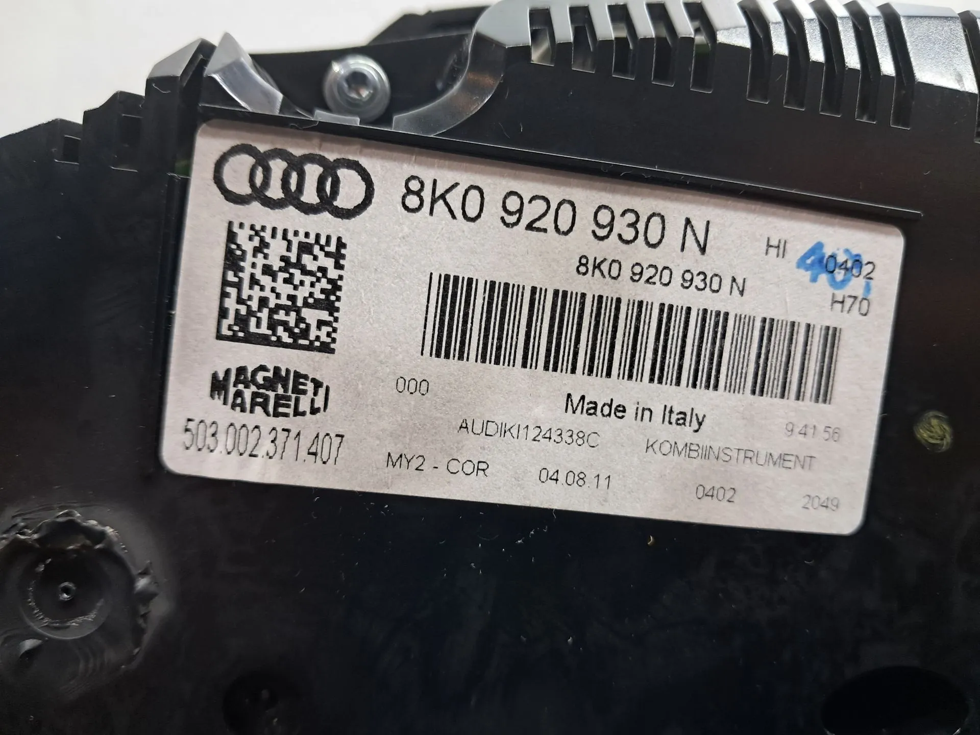 Quadrante / painel de instrumentos AUDI A4 Allroad (8KH, B8) Imagem-4