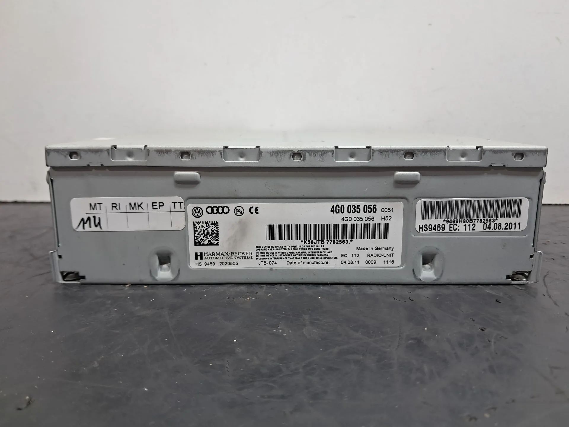 Rádio / auto-rádio AUDI A4 Allroad (8KH, B8) Imagem-1