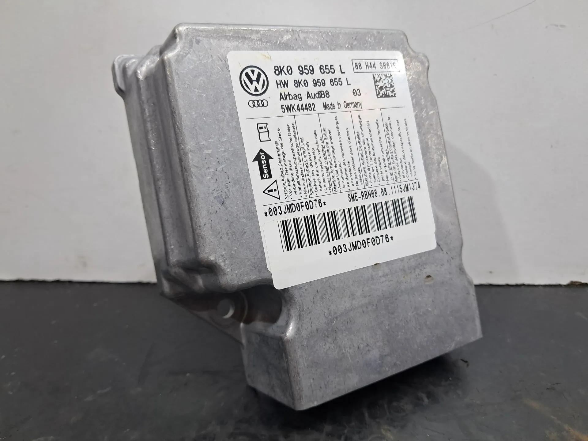 Centralina airbag AUDI A4 Allroad (8KH, B8)