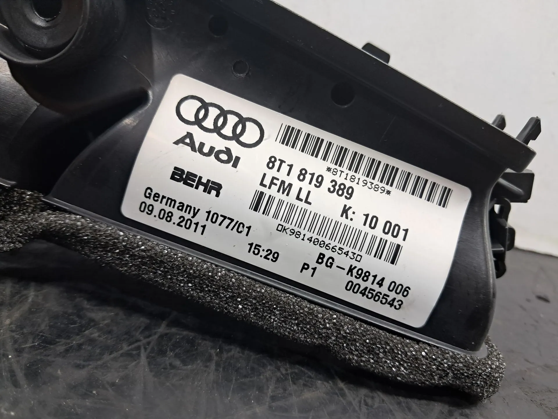 Tubo do ar AUDI A4 Allroad (8KH, B8) Imagem-2