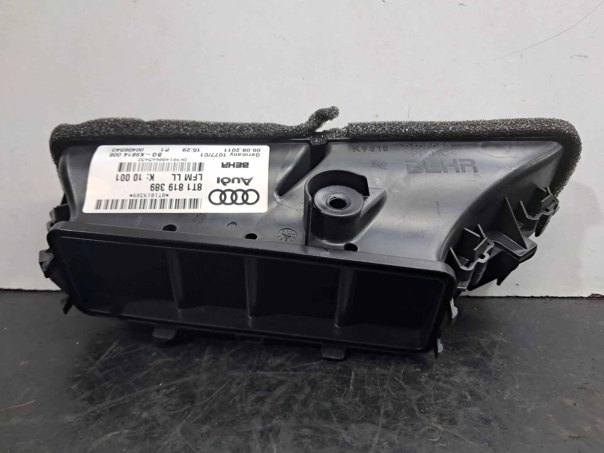 Tubo do ar AUDI A4 Allroad (8KH, B8) Imagem-1