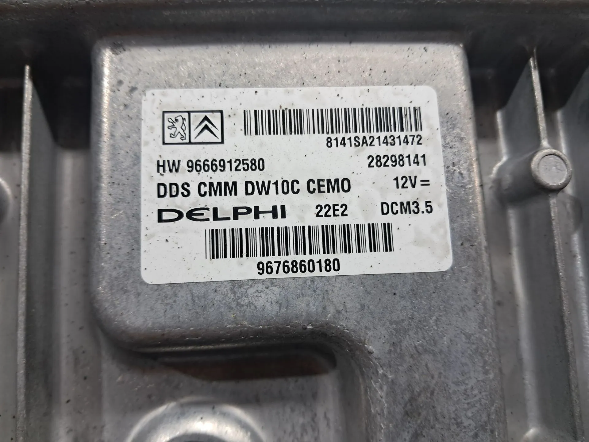 Centralina motor / ECU CITROËN C5 III (RD_) Imagem-1