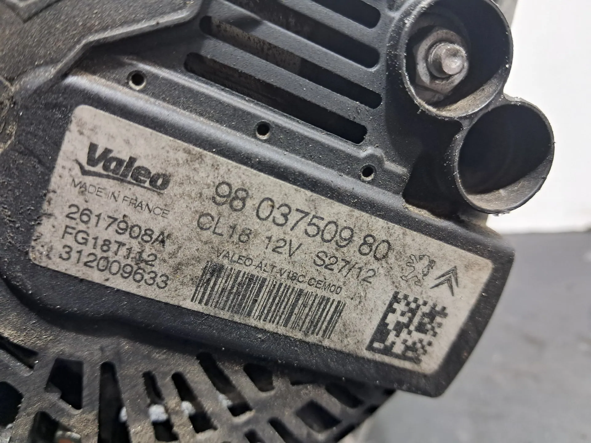 Alternador CITROËN C5 III (RD_) Imagem-3