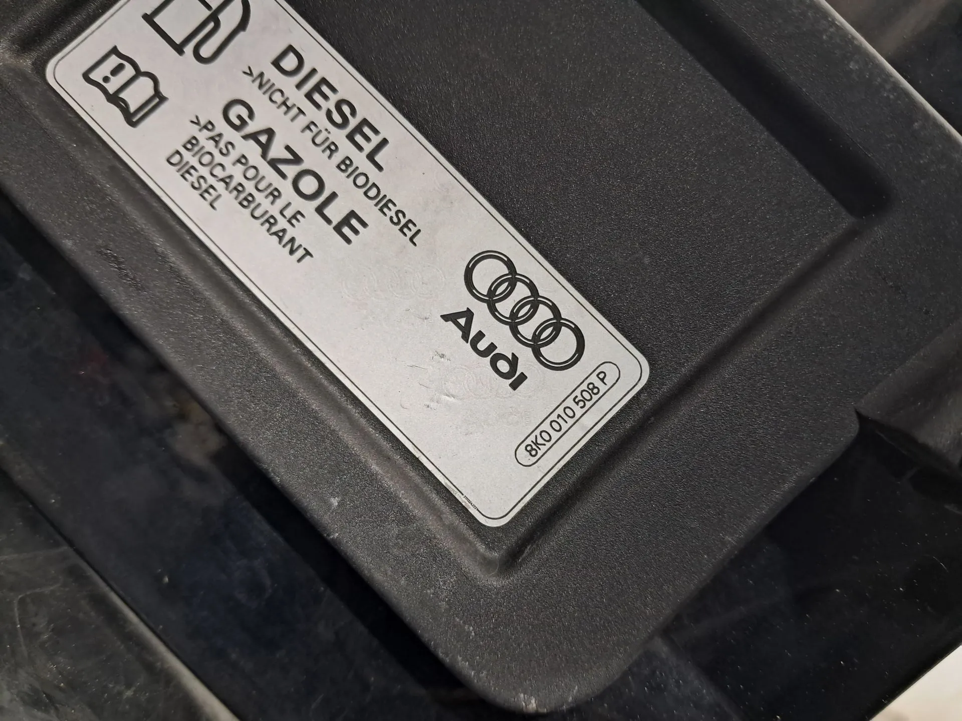 Tampa depósito combustível AUDI A4 Allroad (8KH, B8) Imagem-2