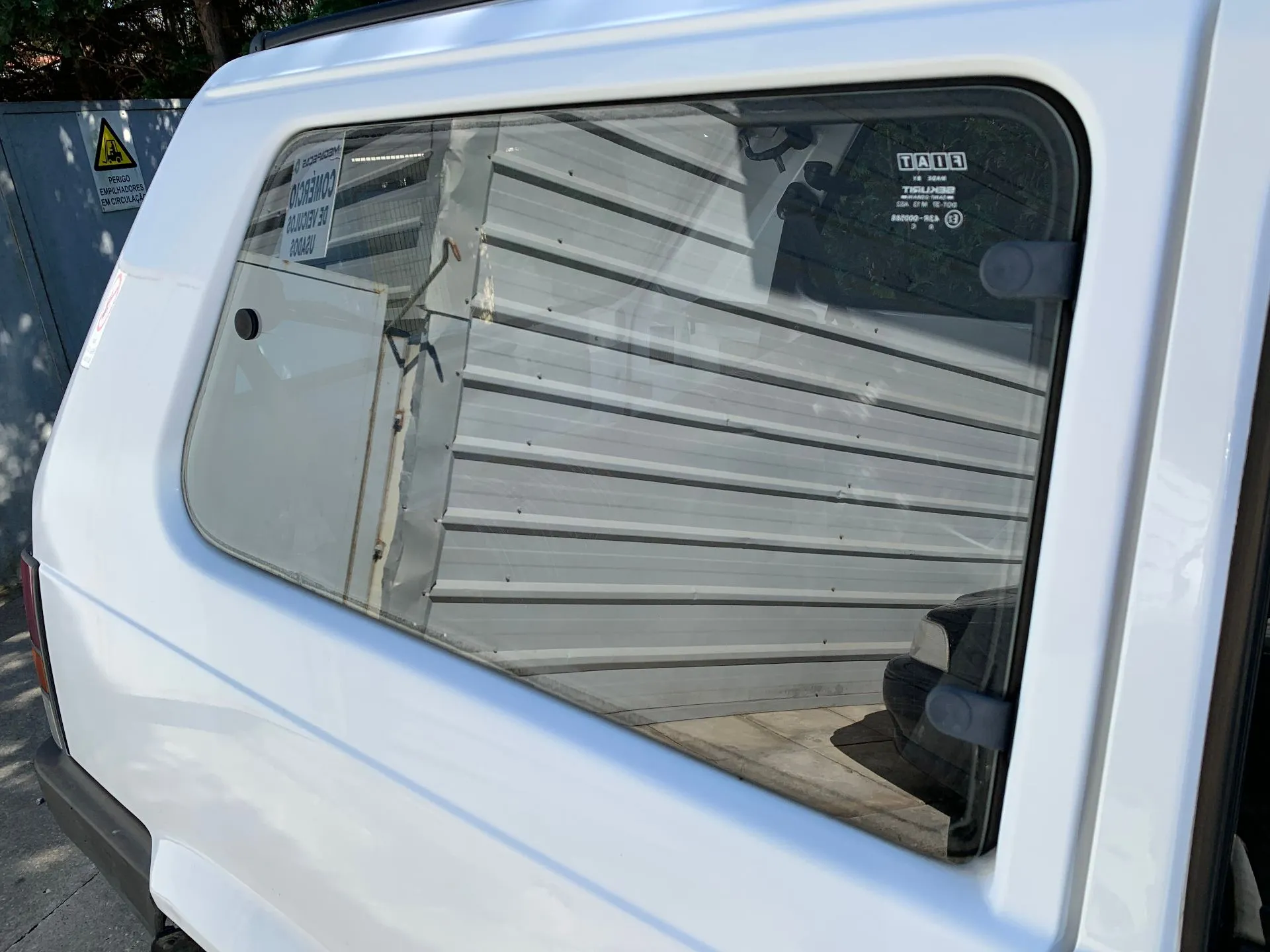 Vetro del pannello posteriore destro FIAT Panda (141_) Imagem-1