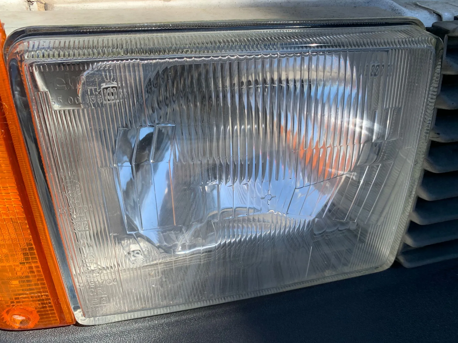 Ótica / farol direita FIAT Panda (141_)