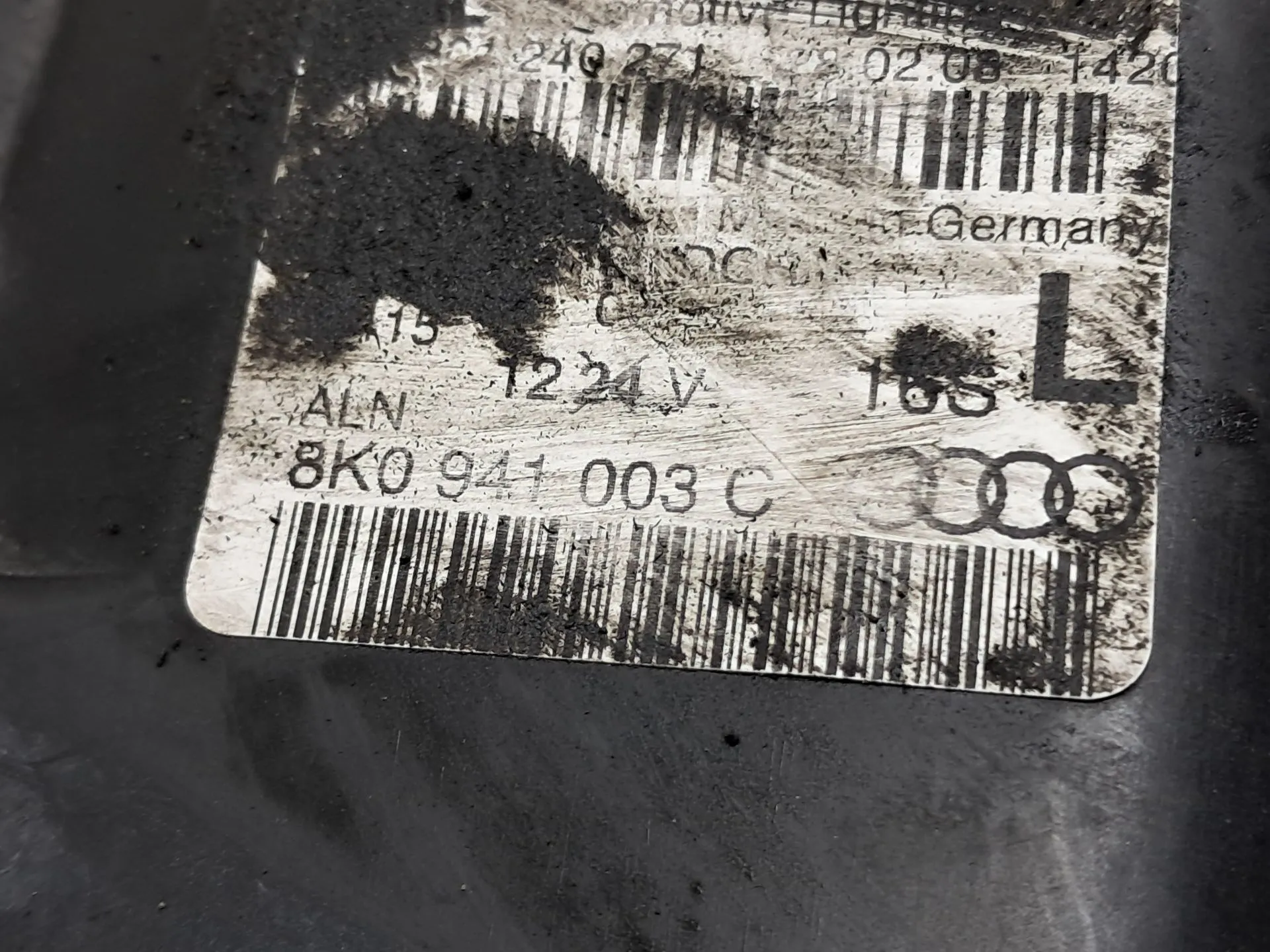 Óptica / faro Izquierdo AUDI A4 (8K2, B8) Imagem-7