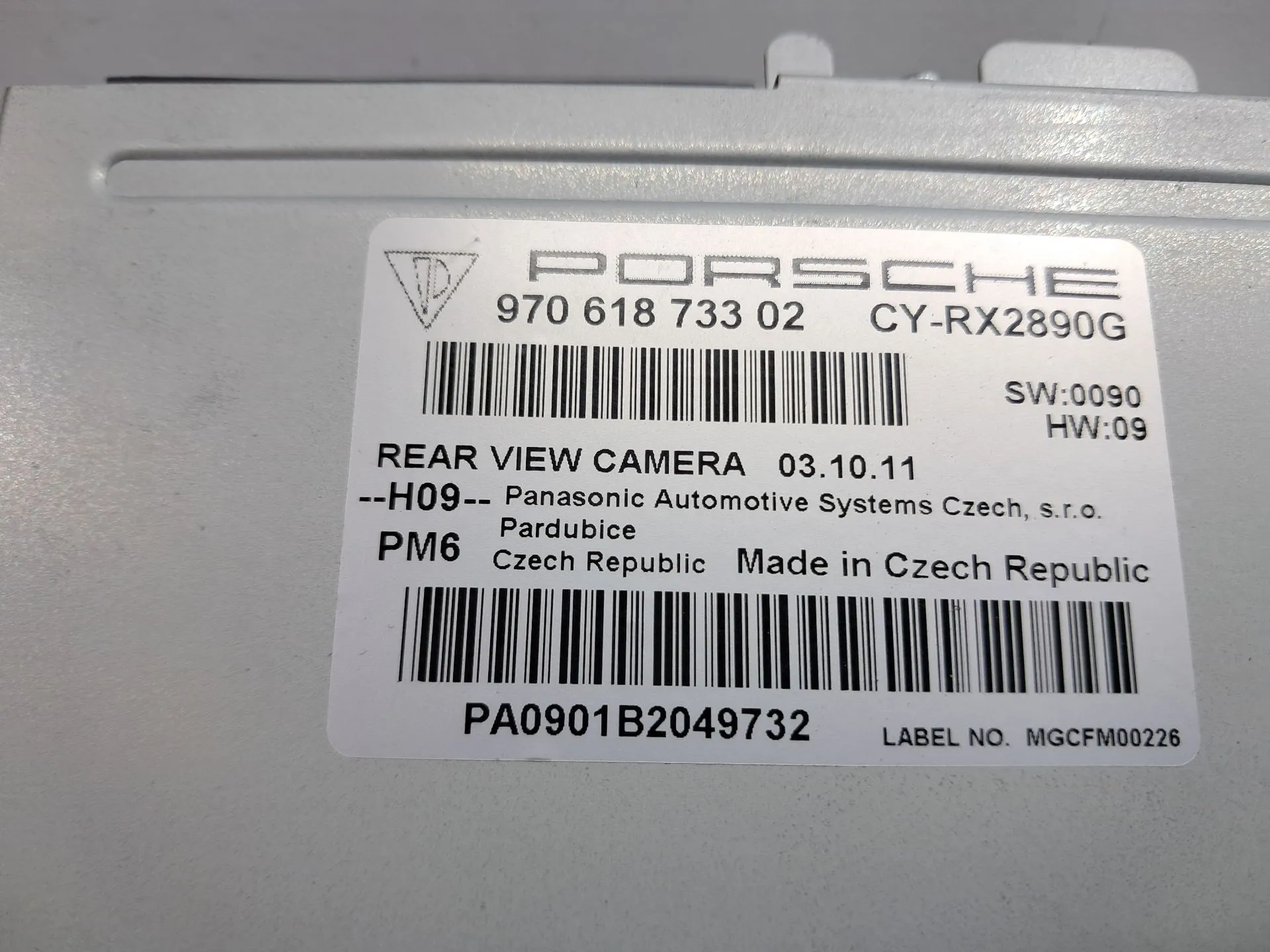 Módulo câmera PORSCHE Panamera (970) Imagem-1