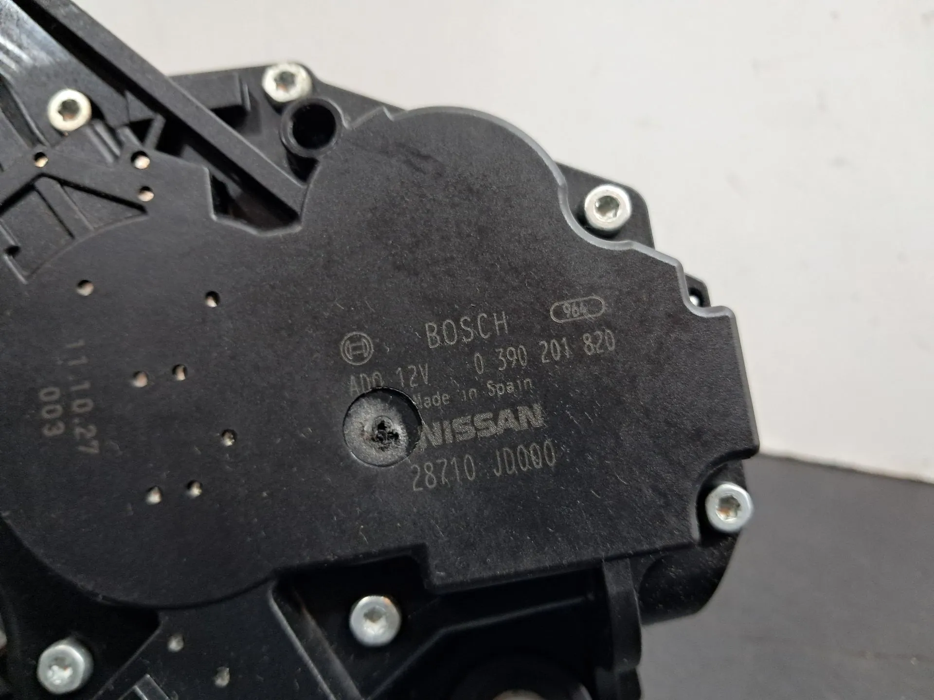Essuie-glace moteur arrière NISSAN Qashqai/Qashqai+2 I (J10, JJ10) Imagem-1