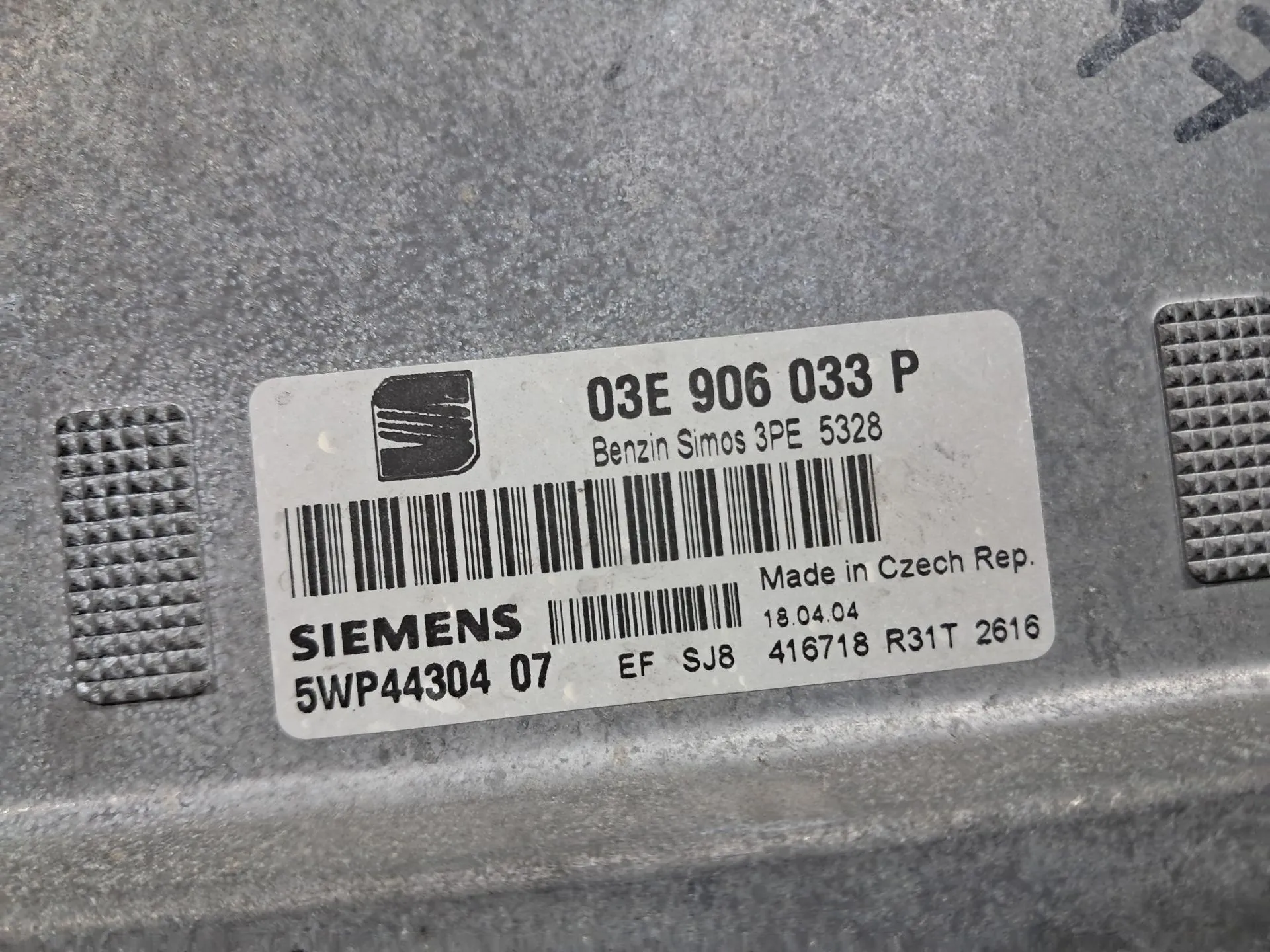 Calculateur /  Unité de contrôle moteur SEAT Ibiza III (6L1) Imagem-1