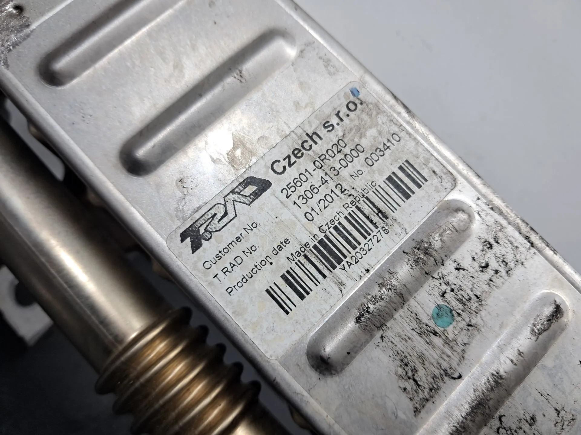 Radiador de gases / EGR TOYOTA Avensis Sedan (_T27_) Imagem-1