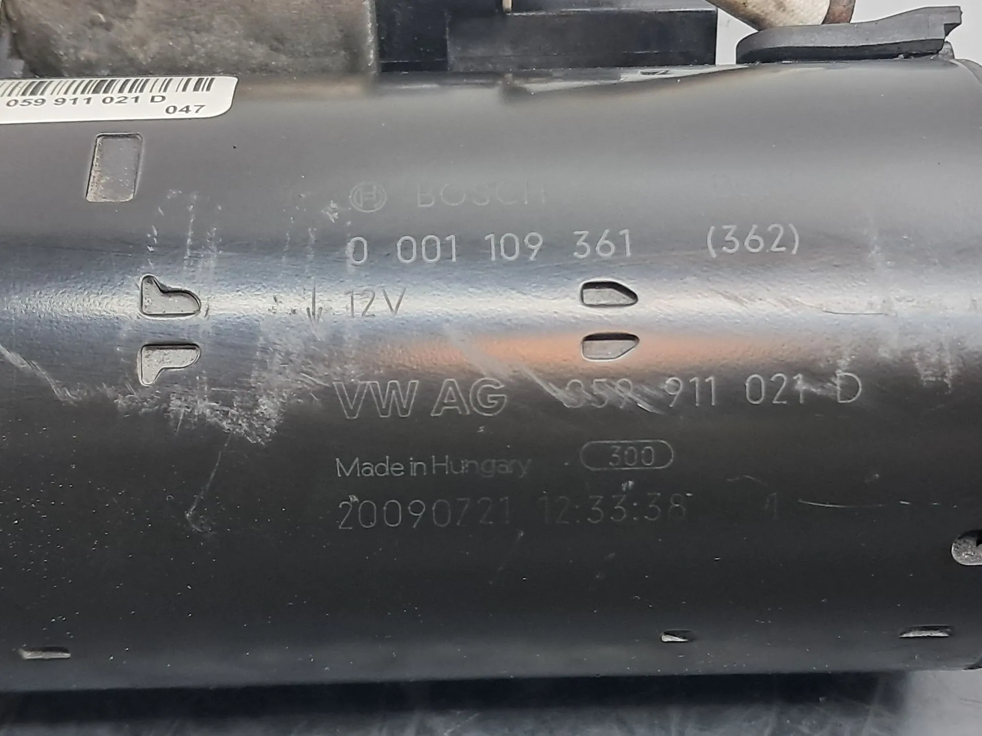 Starter Motor AUDI Q5 (8R) Imagem-2