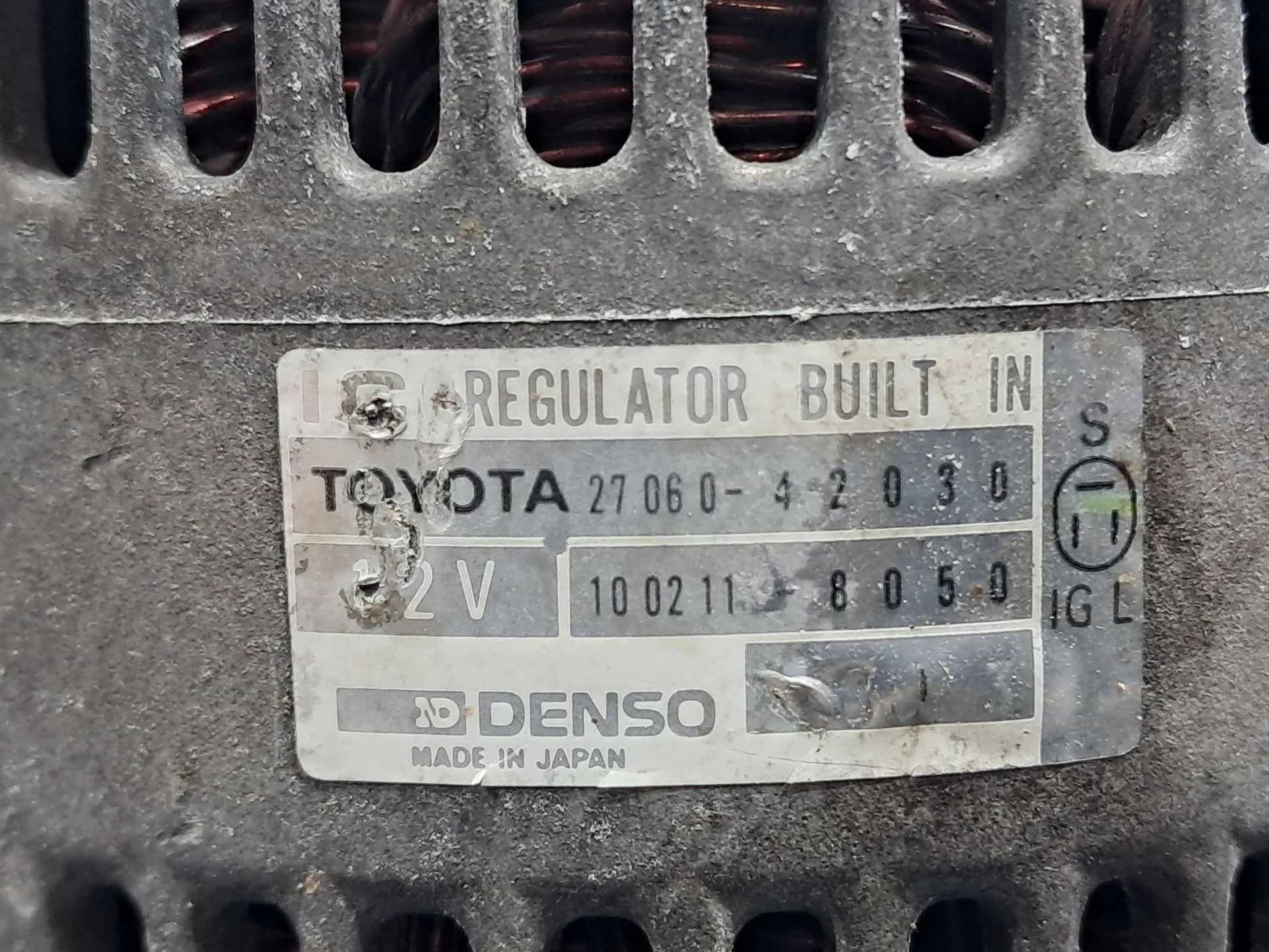 Alternador TOYOTA Supra (_A7_) Imagem-4