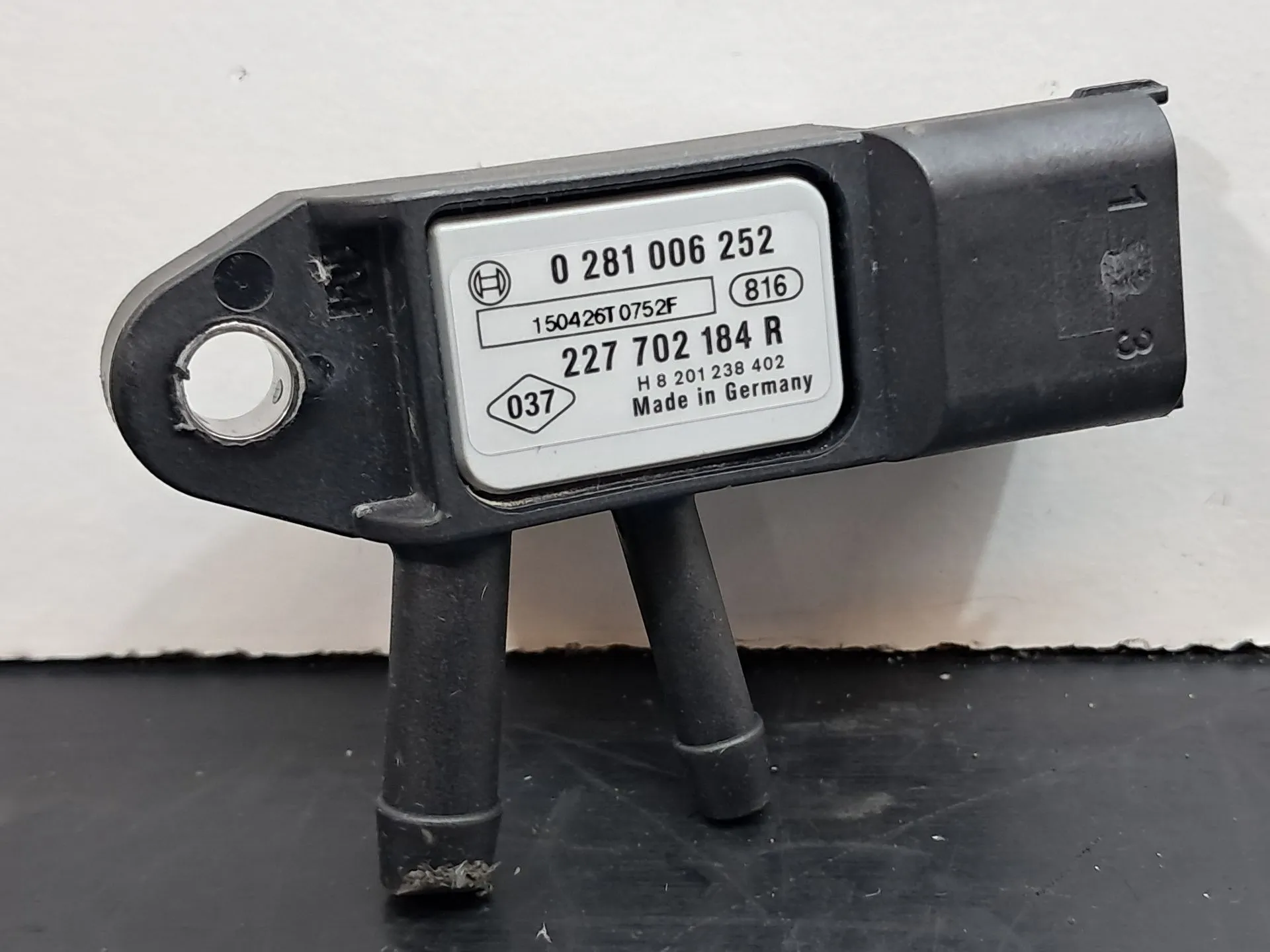 Sensor filtro particulas / FAP RENAULT Clio IV (BH_)