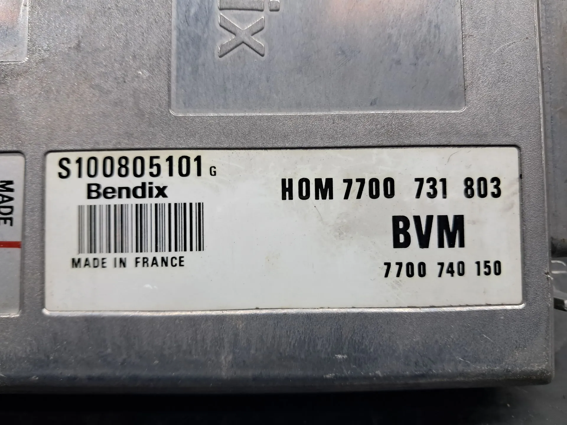 Centralina motor / ECU RENAULT 21 Sedan (L48) Imagem-1