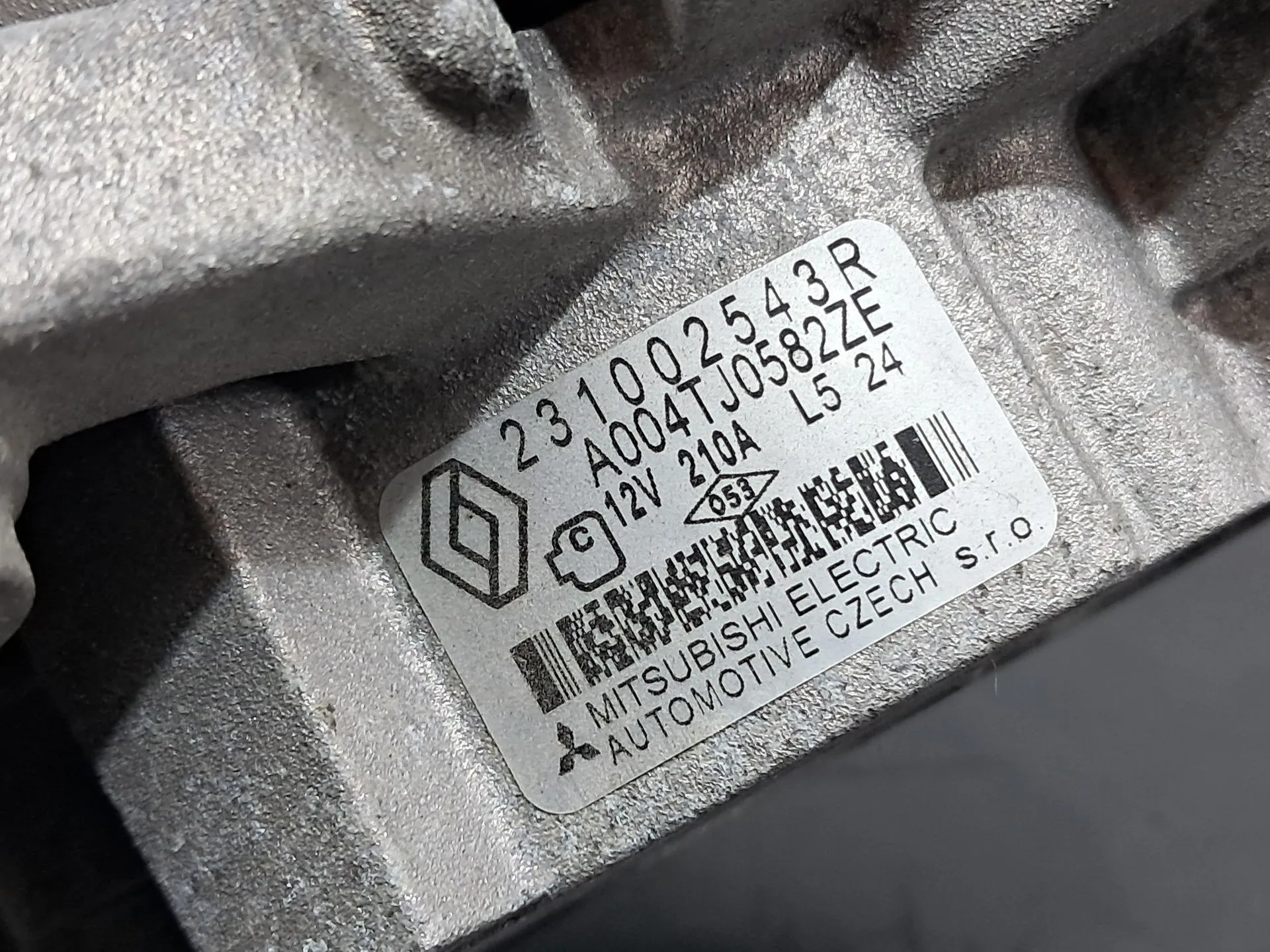 Alternador RENAULT Grand Scénic III (JZ0/1_) Imagem-4