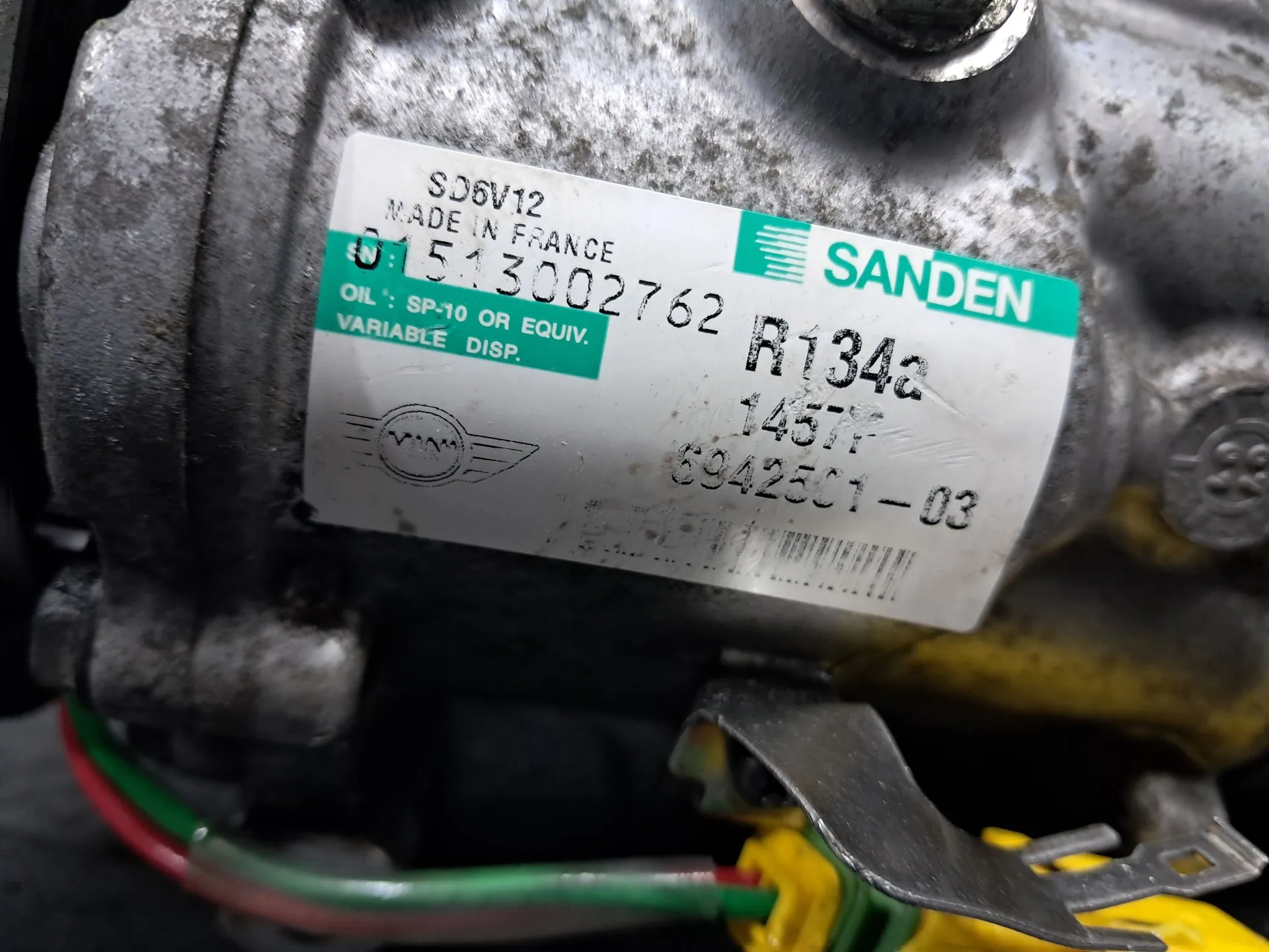 Compresor A/A MINI Mini (R56) Imagem-1