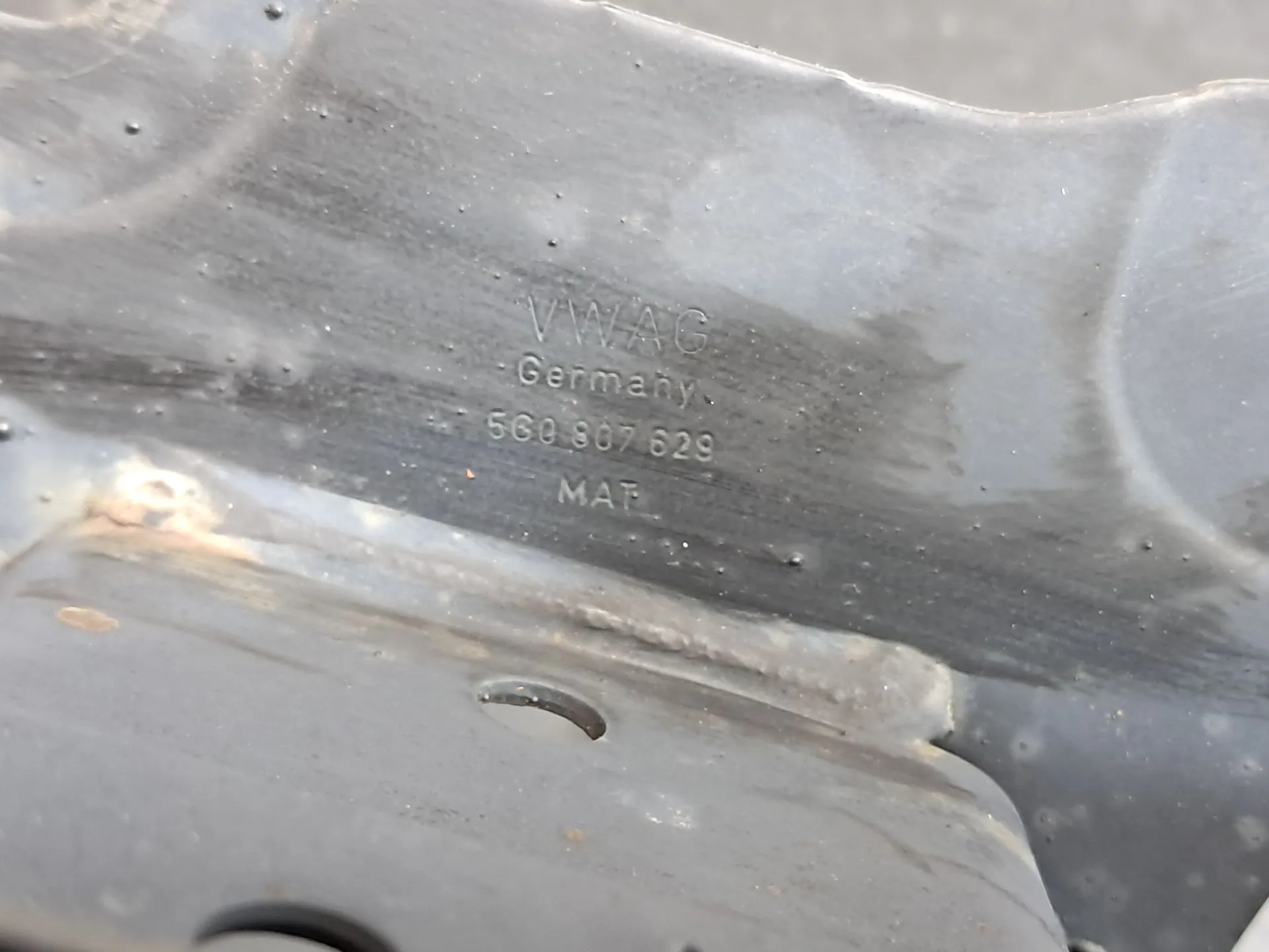 Renfort pare-chocs arrière VOLKSWAGEN Golf VII (5G1, BQ1, BE1, BE2) Imagem-10