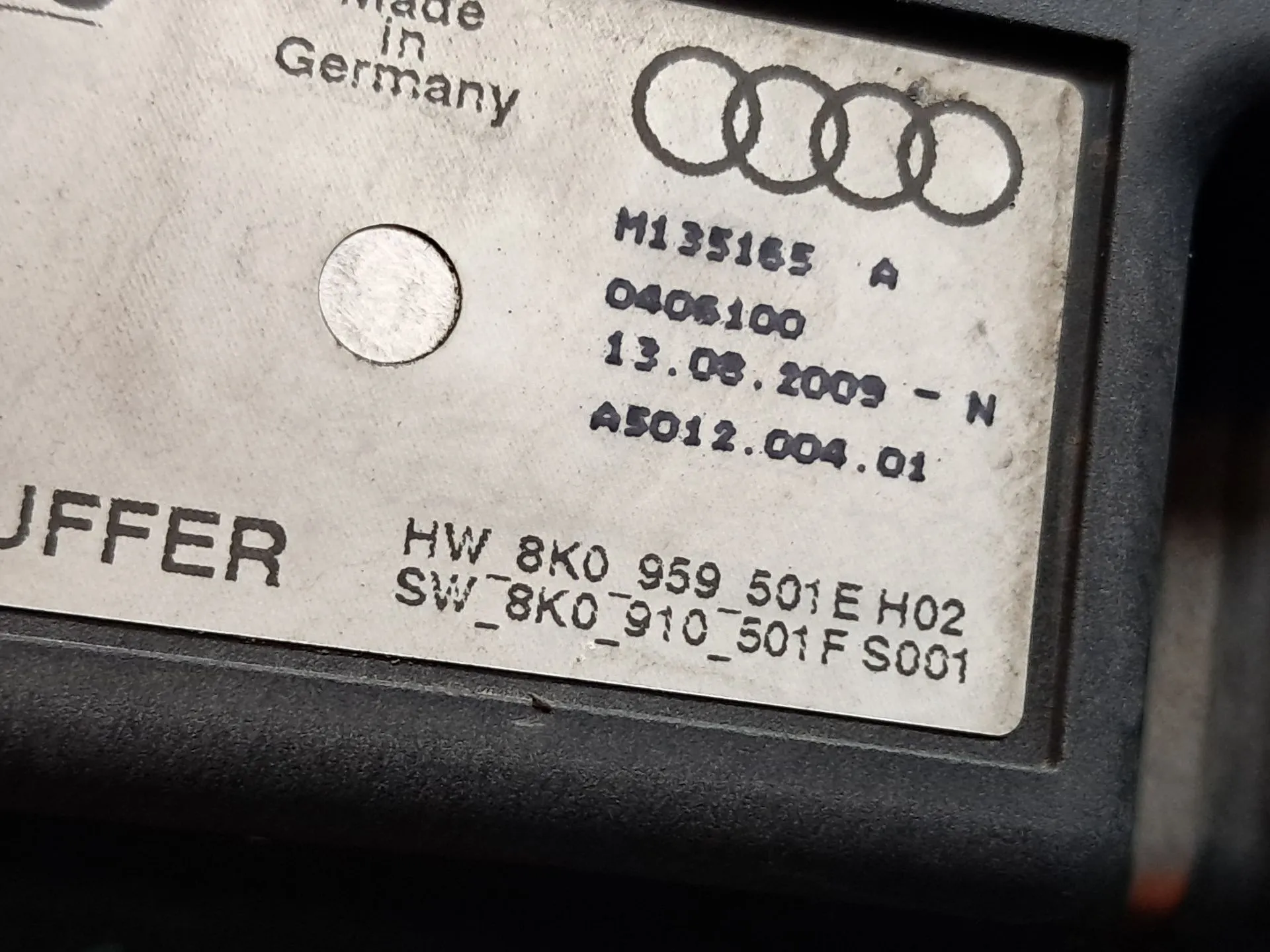 Heater Blower resistor AUDI Q5 (8R) Imagem-7