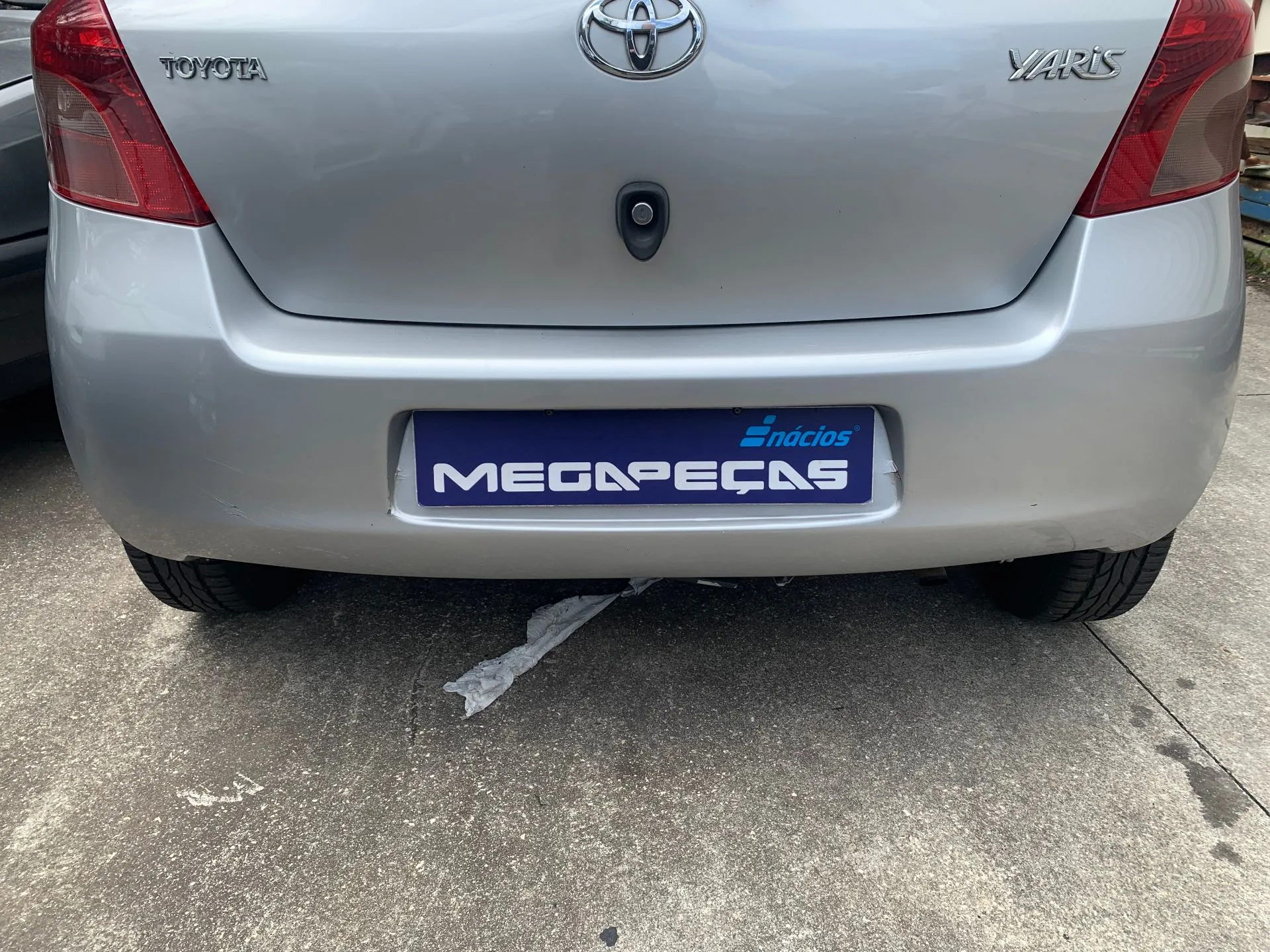 Rear Bumper TOYOTA Yaris (_P9_)