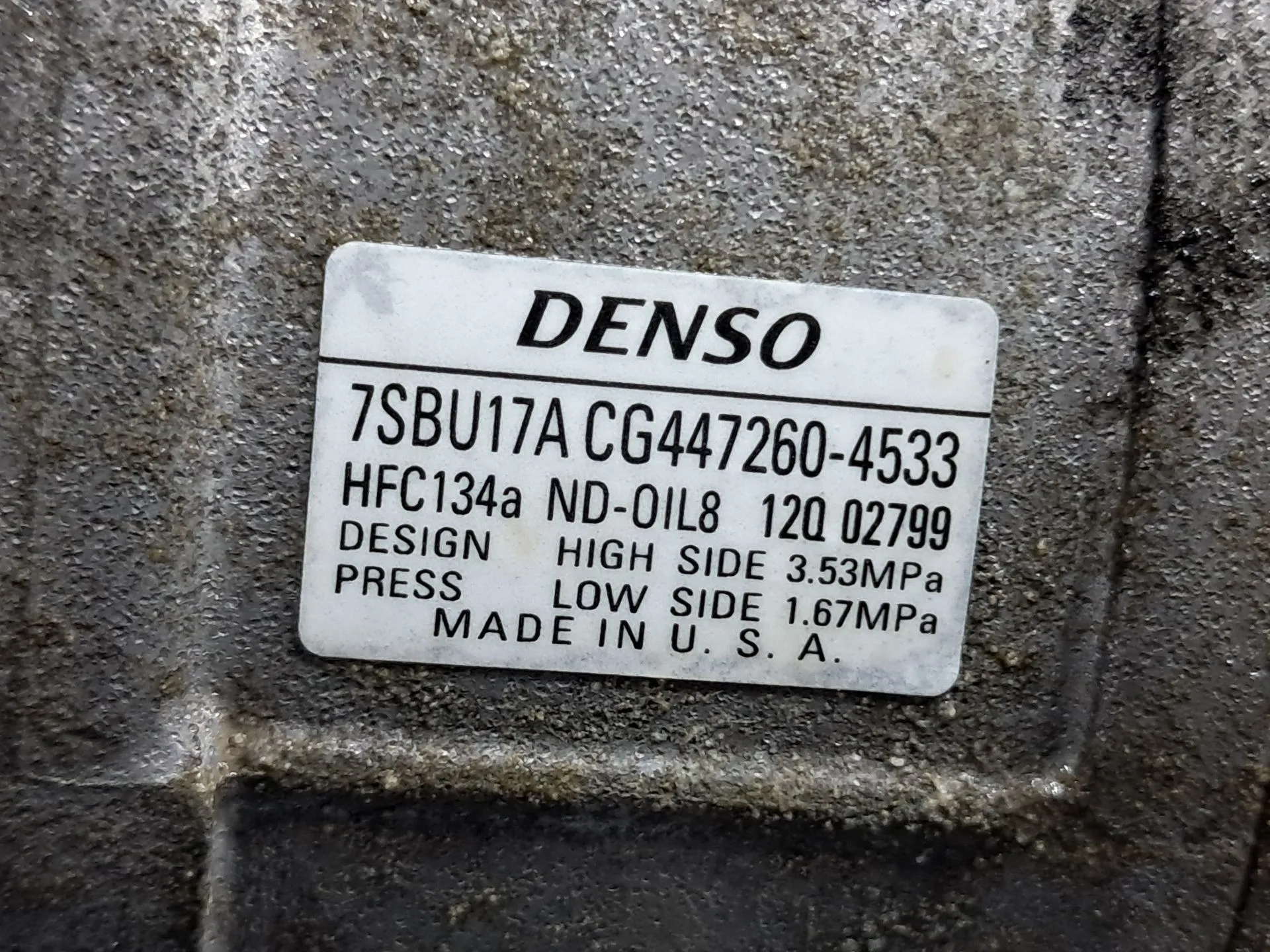 Compresseur AC BMW X5 (F15, F85) Imagem-2