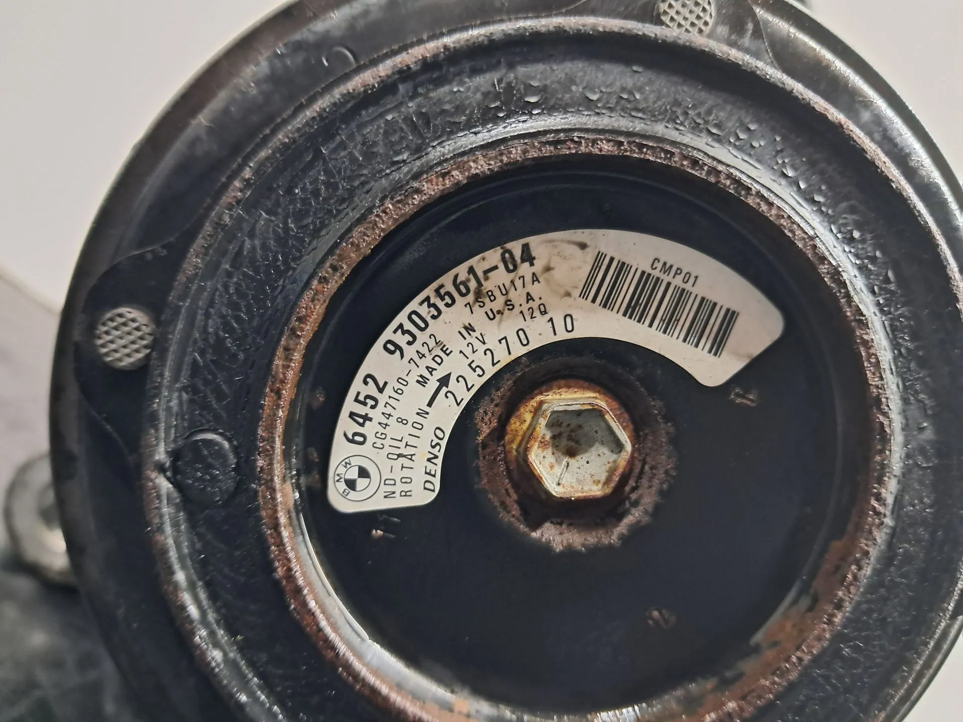 Compresseur AC BMW X5 (F15, F85) Imagem-6