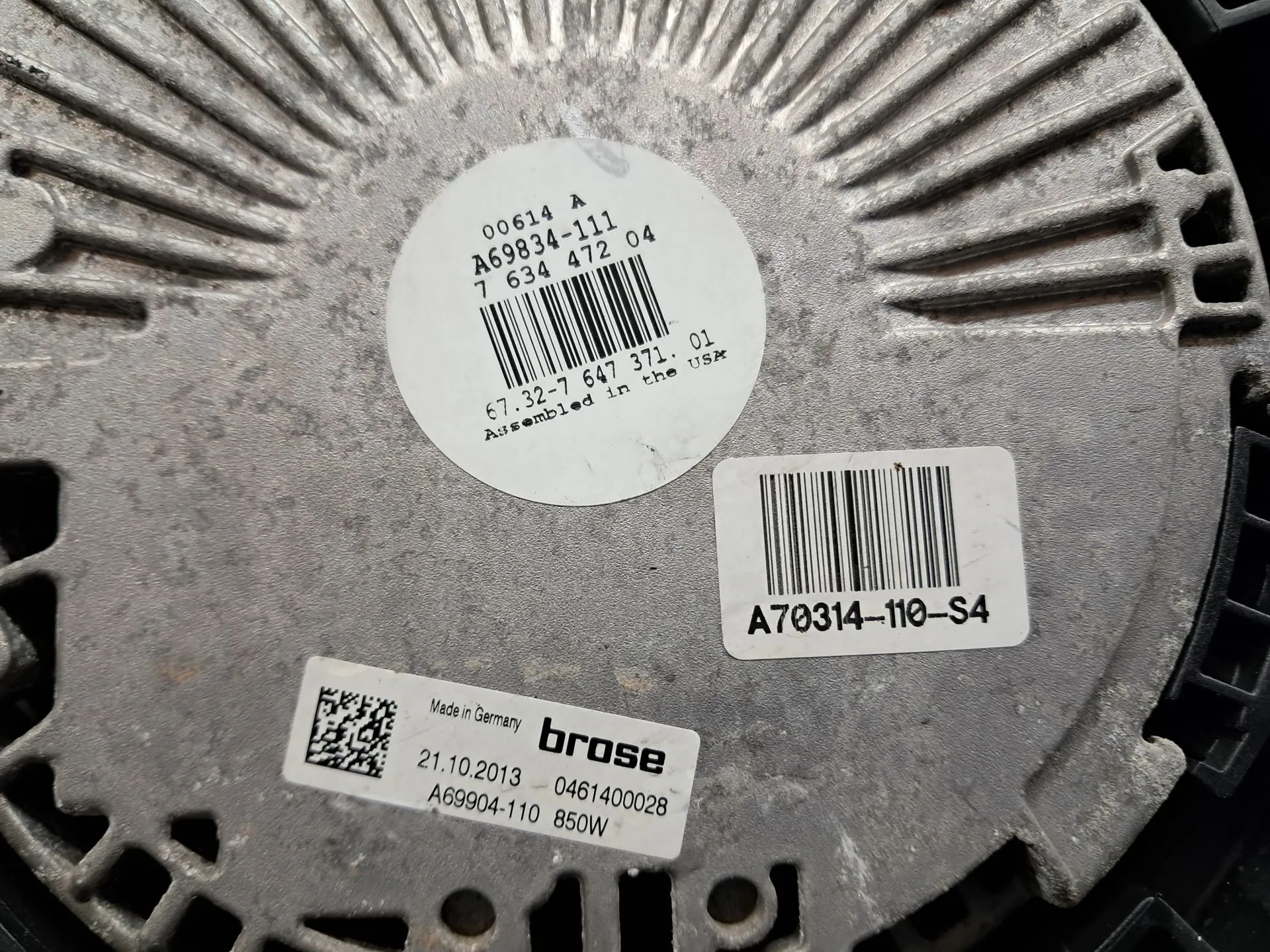 Termoventilador BMW X5 (F15, F85) Imagem-2