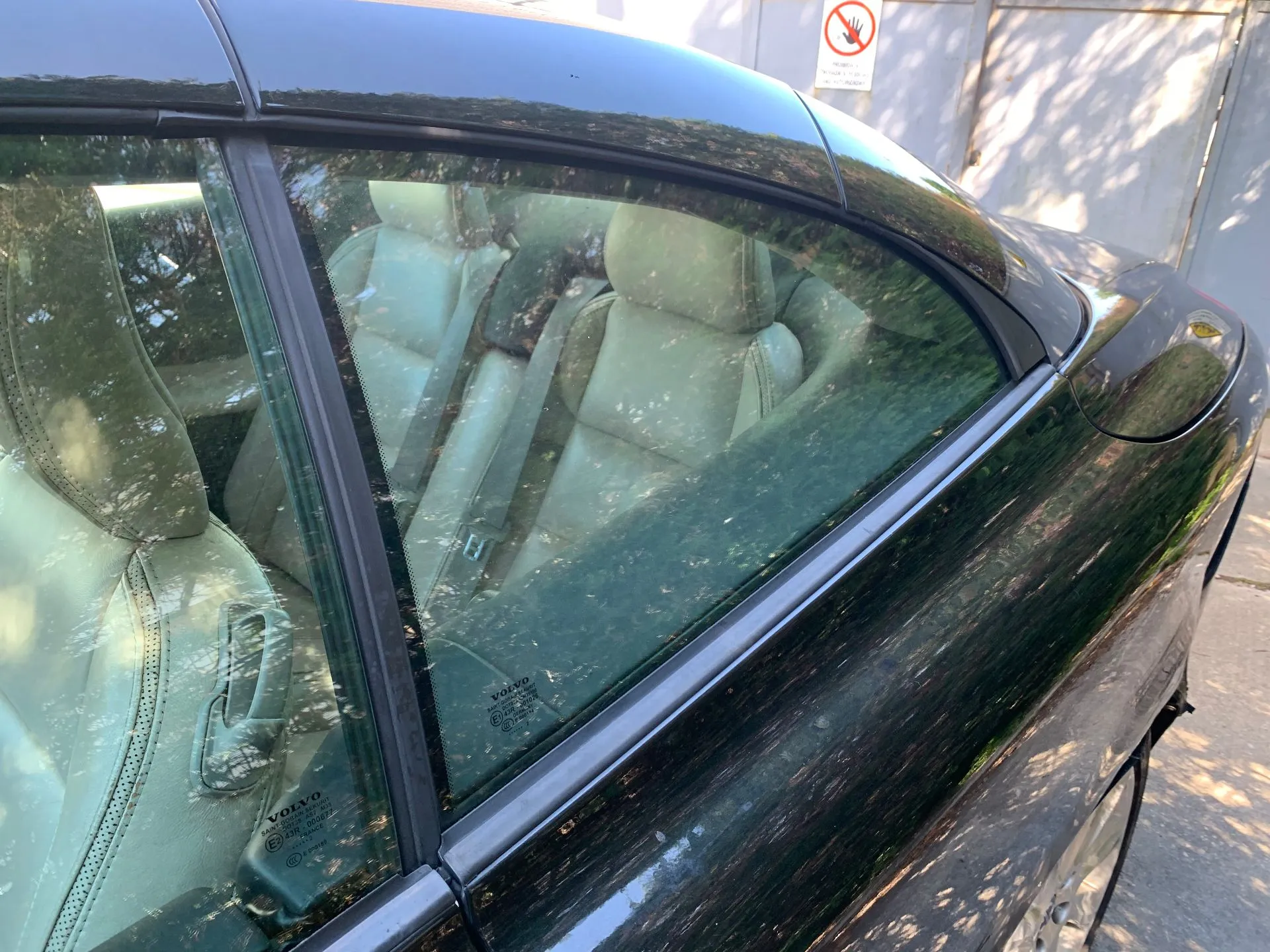 Vidrio del panel Trasero Izquierdo VOLVO C70 II Cabriolet
