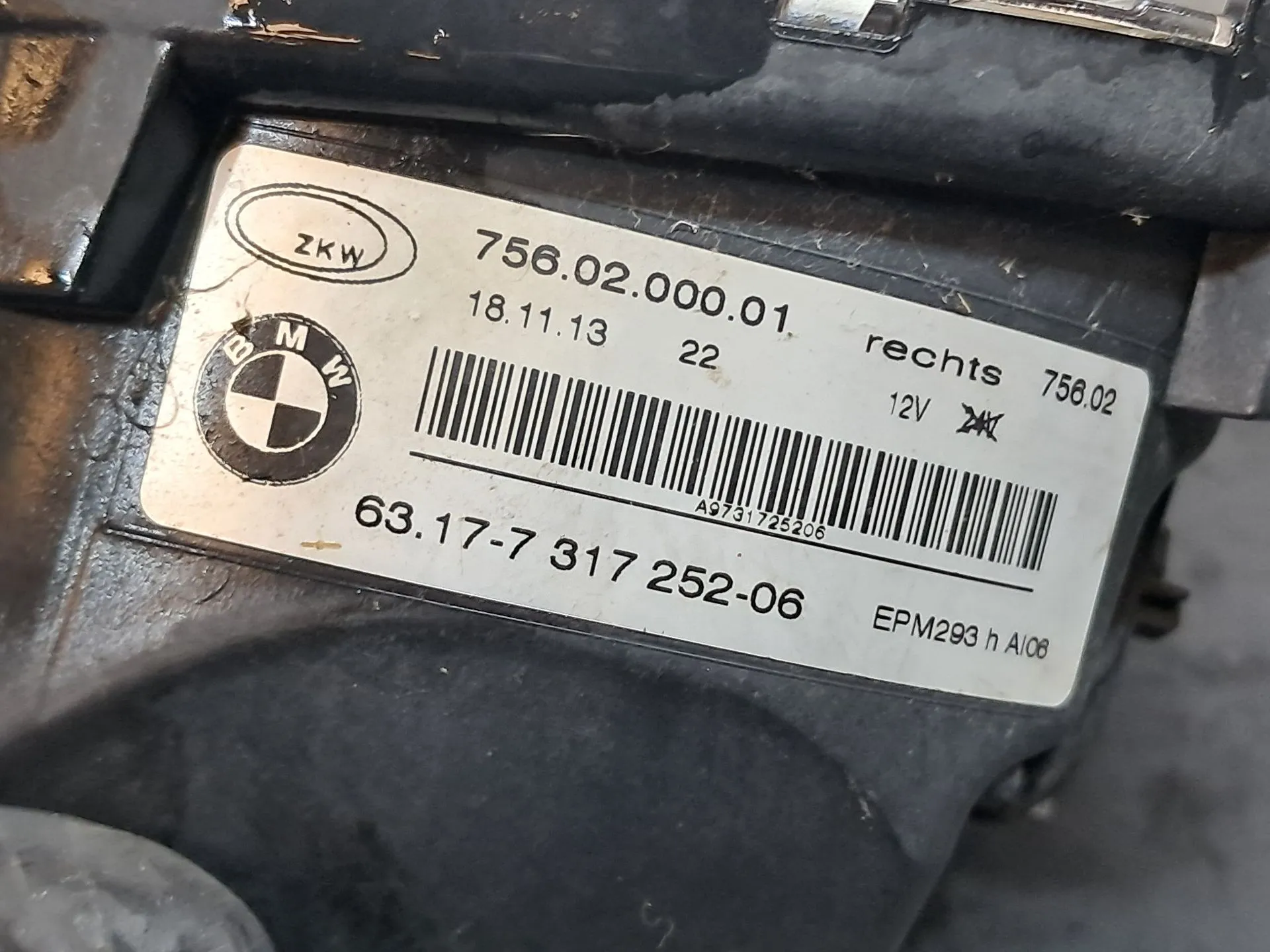 Feu antibrouillard Avant Droite BMW X5 (F15, F85) Imagem-5