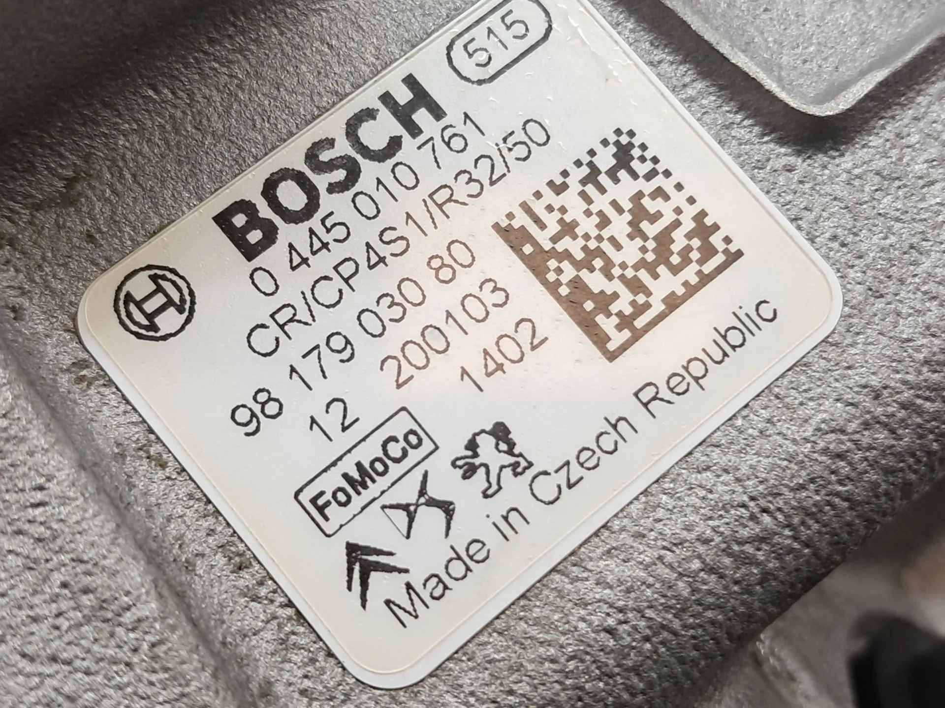 Bomba injetora PEUGEOT 308 SW II Imagem-1