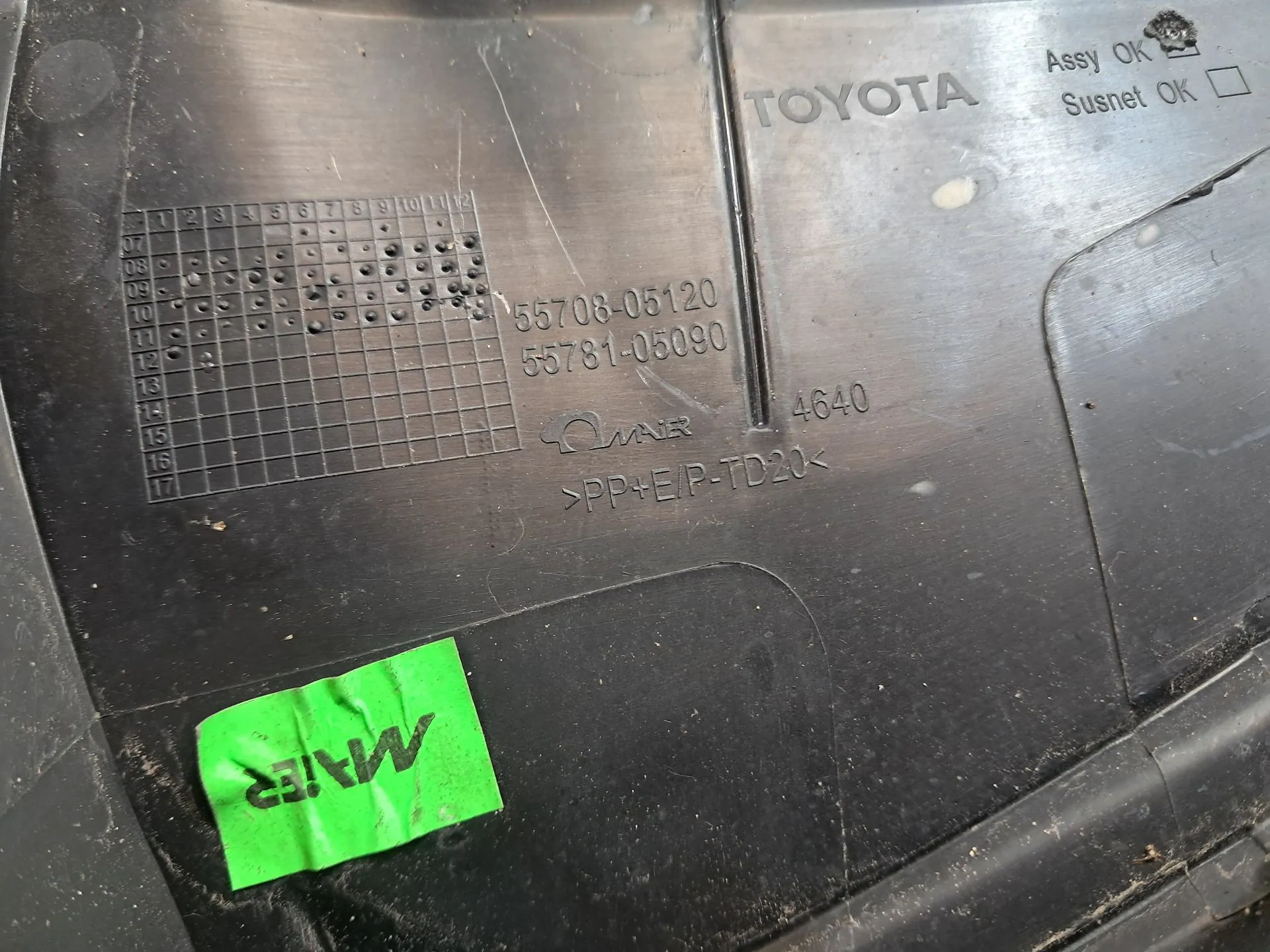 Torpedo TOYOTA Avensis Sedan (_T27_) Imagem-11