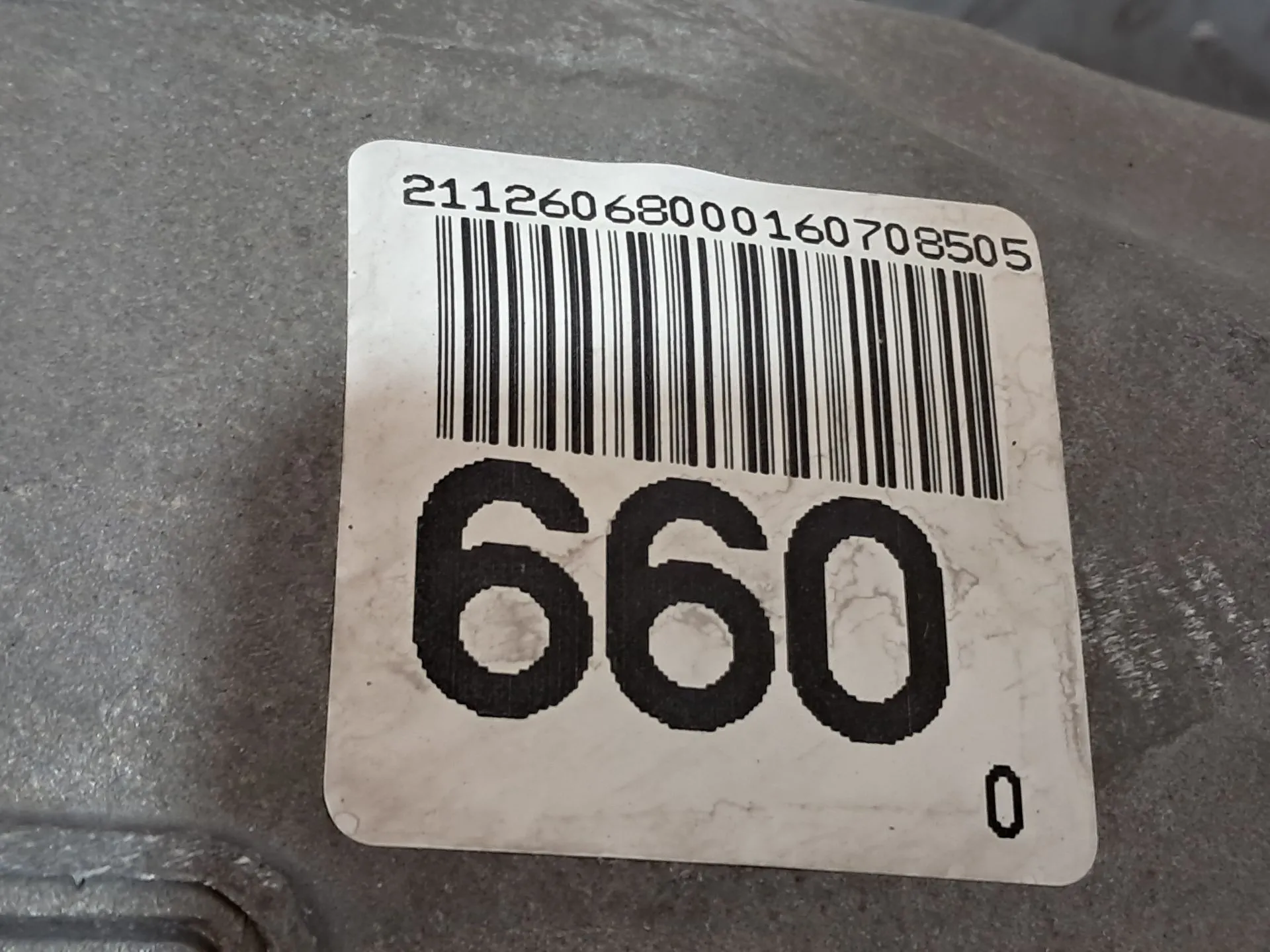 Caixa de velocidades manual MERCEDES-BENZ Classe E (W211) Imagem-16